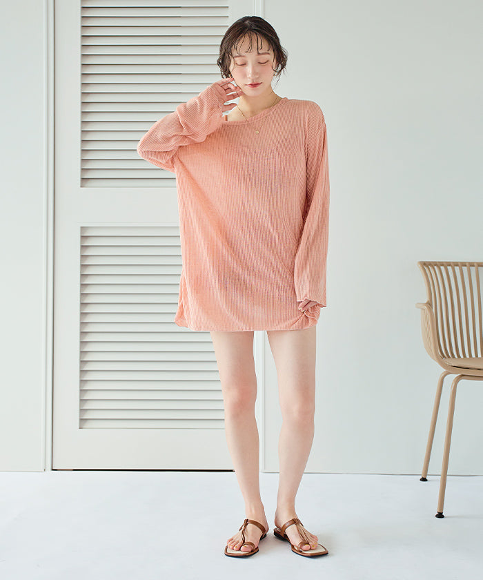Titivate titivate sheer top bikini/set swimsuit 【Non-returnable item】