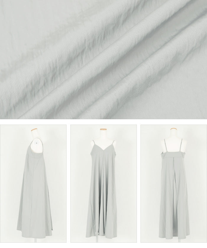 ティティベイト titivate ワイドタックキャミソールワンピース （エクリュ） エクリュ