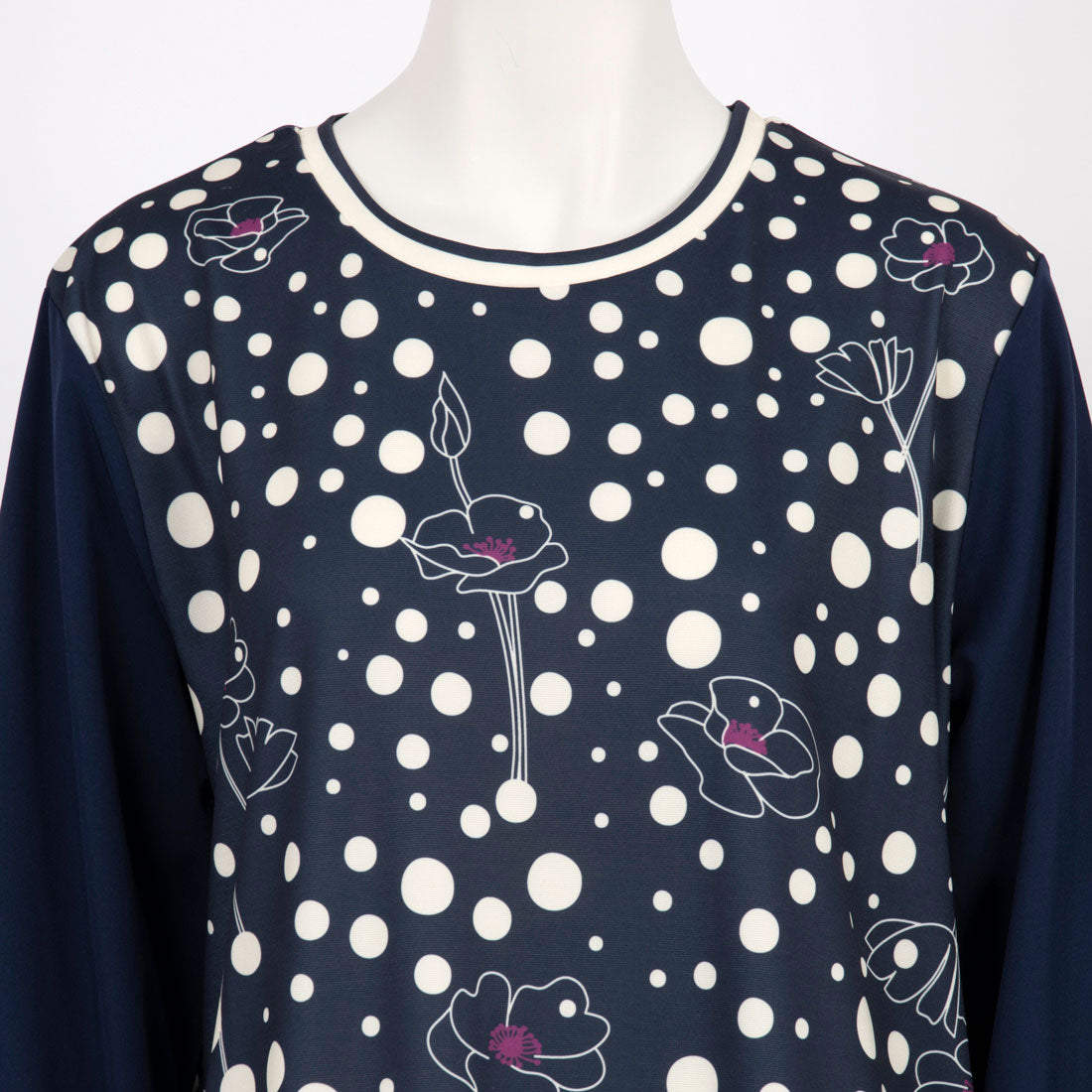 Titular Dot & Flower Print Dress