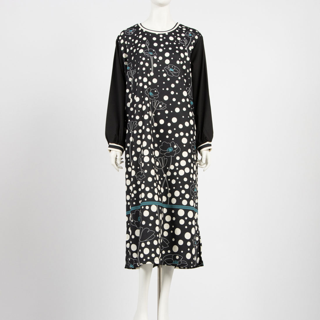 Titular Dot & Flower Print Dress