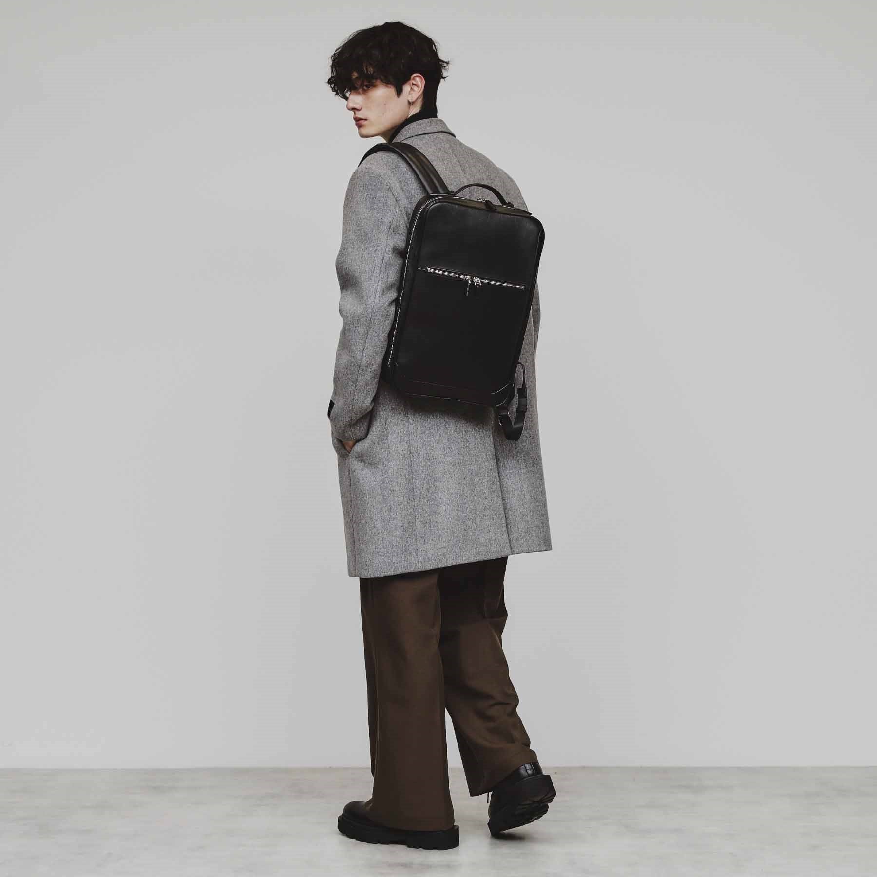 ティーケー タケオ キクチ tk.TAKEO KIKUCHI Refined Leather バックパック （ブラック(119)） ブラック(119)
