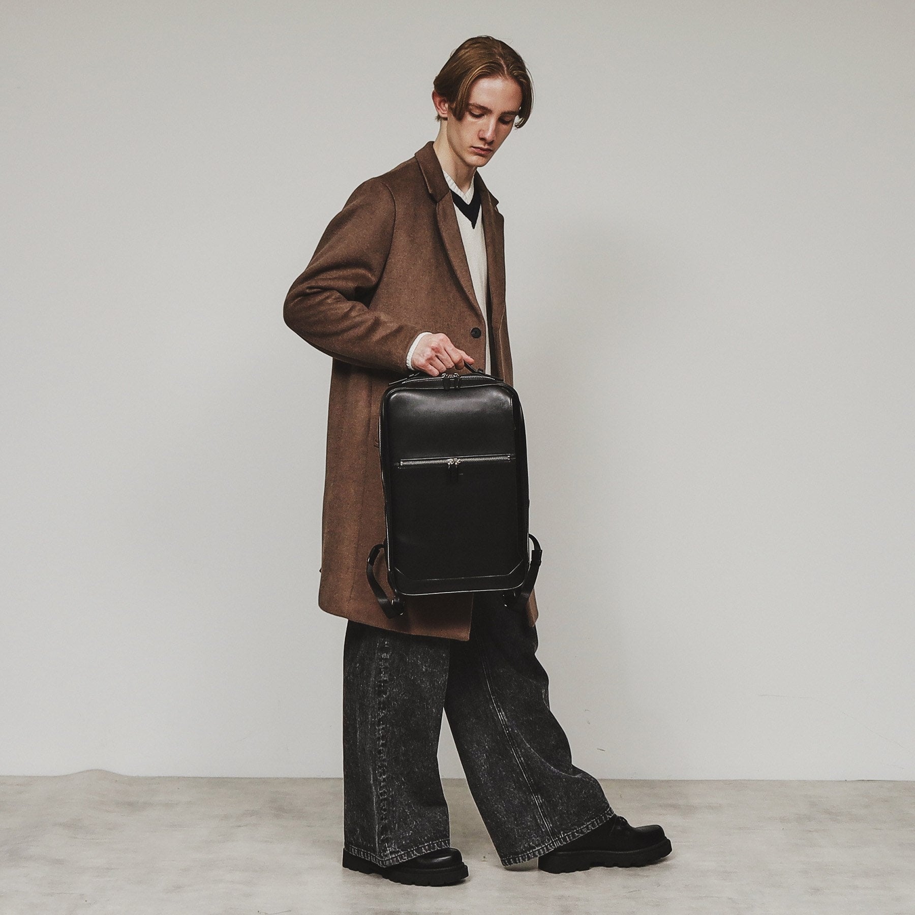 ティーケー タケオ キクチ tk.TAKEO KIKUCHI Refined Leather バックパック （ブラック(119)） ブラック(119)