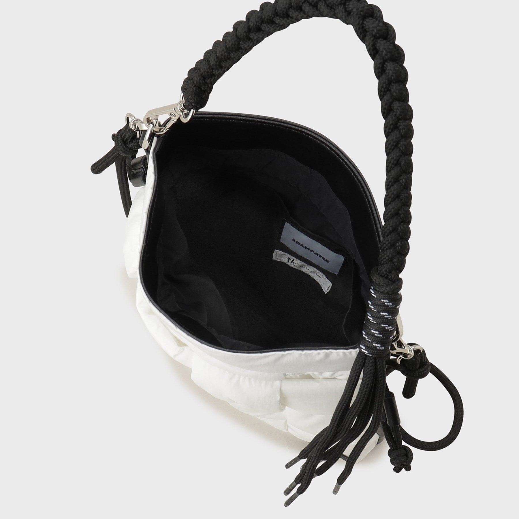 ティーケー タケオ キクチ tk.TAKEO KIKUCHI ADAMPATEK 別注 パテッドイントレ巾着ショルダーバッグ （グレー(512)） グレー(512)