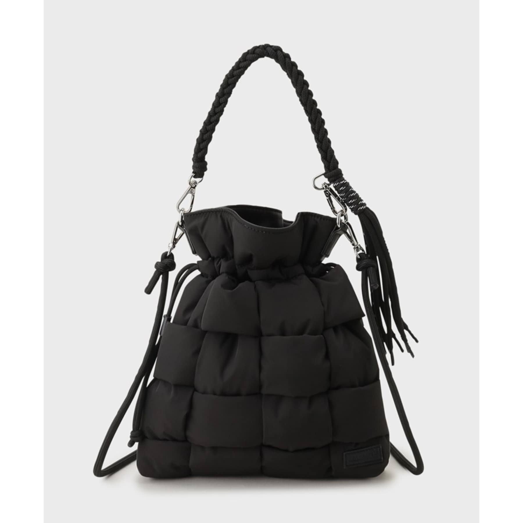 ティーケー タケオ キクチ tk.TAKEO KIKUCHI ADAMPATEK 別注 パテッドイントレ巾着ショルダーバッグ （ブラック(519)） ブラック(519)