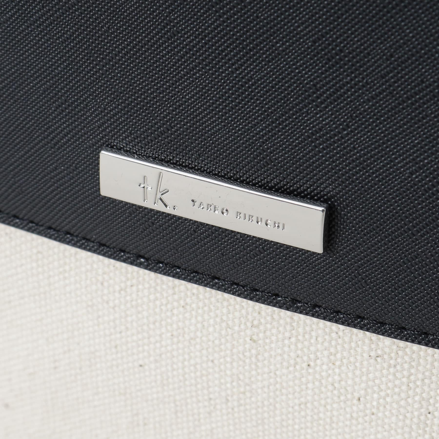 ティーケー タケオ キクチ tk.TAKEO KIKUCHI キャンバスフラットトート （ホワイト(501)） ホワイト(501)