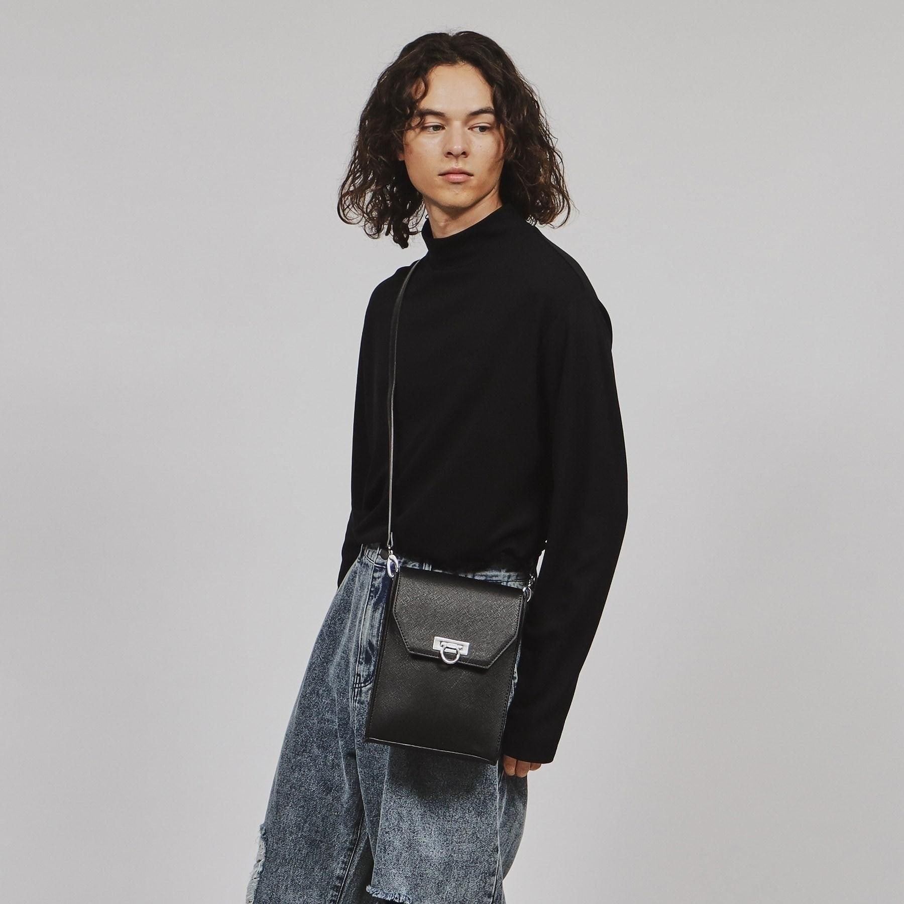 ティーケー タケオ キクチ tk.TAKEO KIKUCHI スクエアボックスショルダーバッグ（ユニセックスアイテム） （グレー(116)） グレー(116)