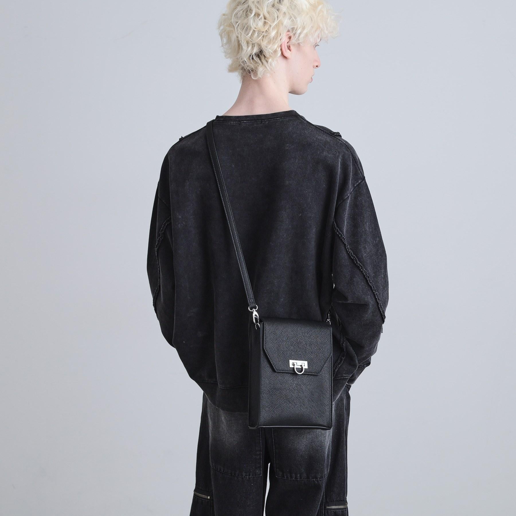 ティーケー タケオ キクチ tk.TAKEO KIKUCHI スクエアボックスショルダーバッグ（ユニセックスアイテム） （グレー(116)） グレー(116)