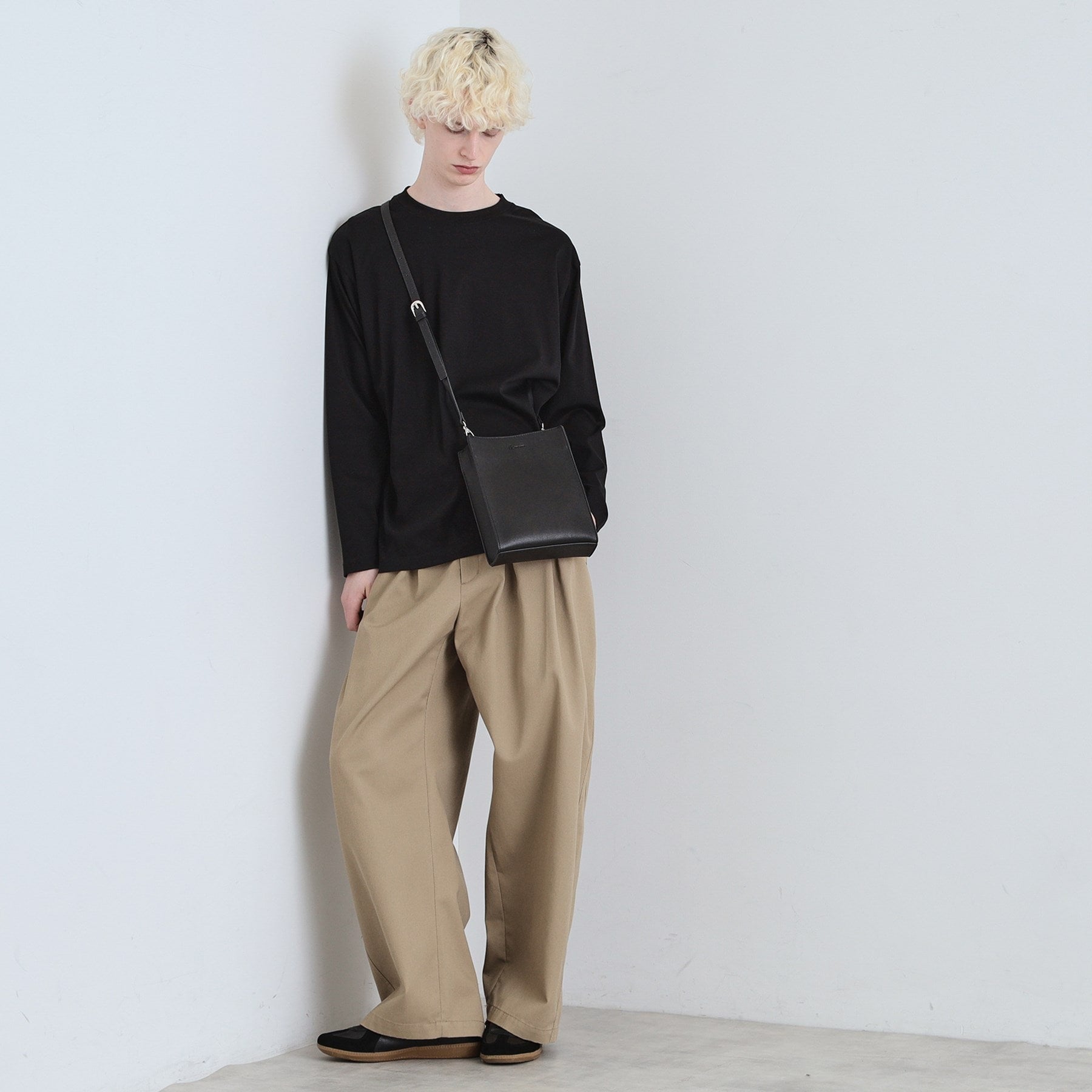 ティーケー タケオ キクチ tk.TAKEO KIKUCHI スクエアボックスショルダーバッグ（ユニセックスアイテム） （グレー(116)） グレー(116)