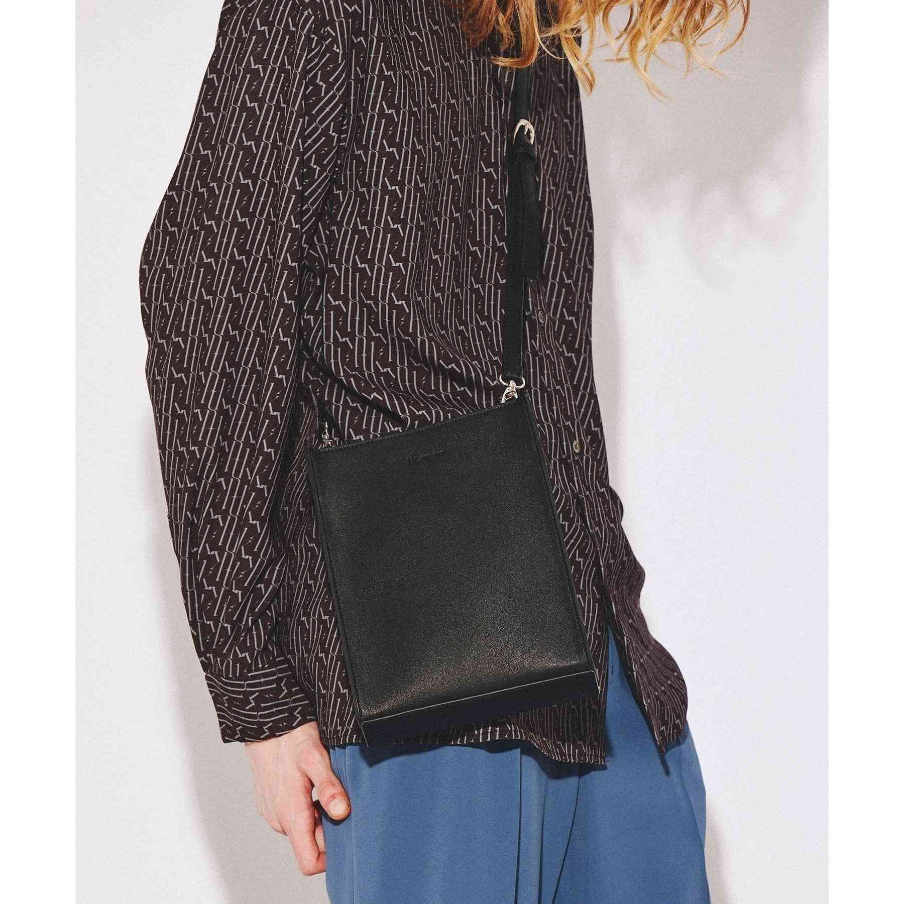 ティーケー タケオ キクチ tk.TAKEO KIKUCHI スクエアボックスショルダーバッグ（ユニセックスアイテム） （ブラック(819)） ブラック(819)