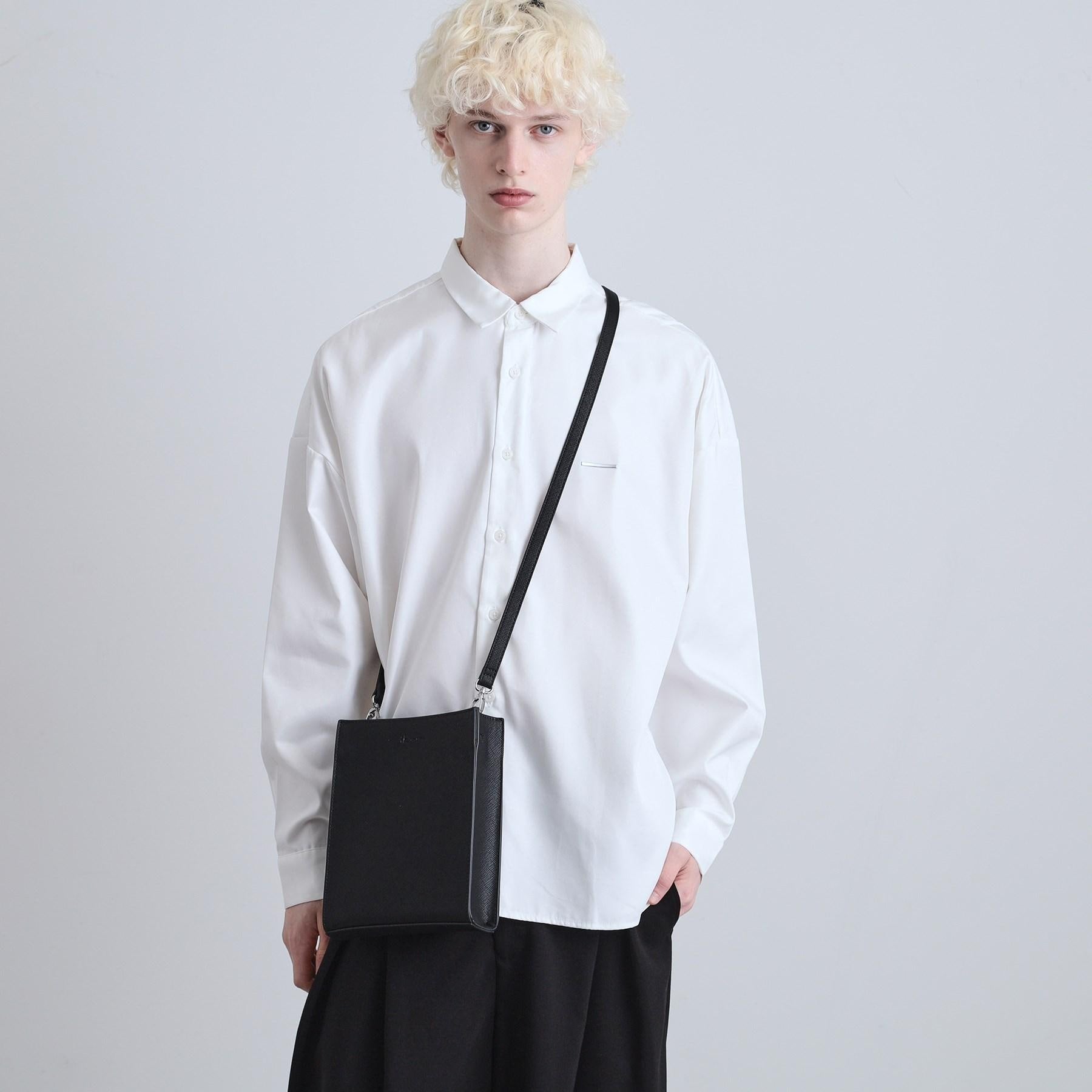 ティーケー タケオ キクチ tk.TAKEO KIKUCHI スクエアボックスショルダーバッグ（ユニセックスアイテム） （ブラック(119)） ブラック(119)