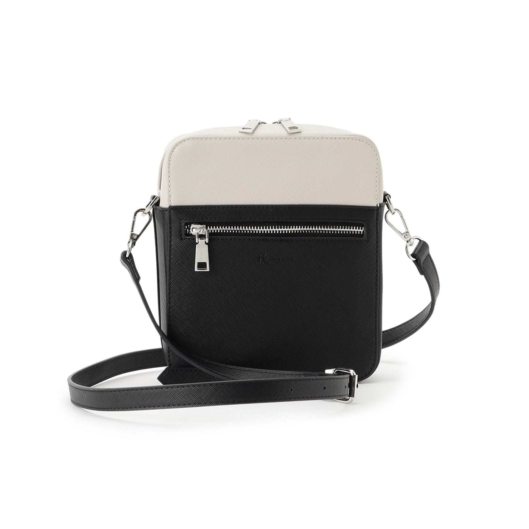 ティーケー タケオ キクチ tk.TAKEO KIKUCHI バイカラースクエアショルダーバッグ （ブラック(519)） ブラック(519)