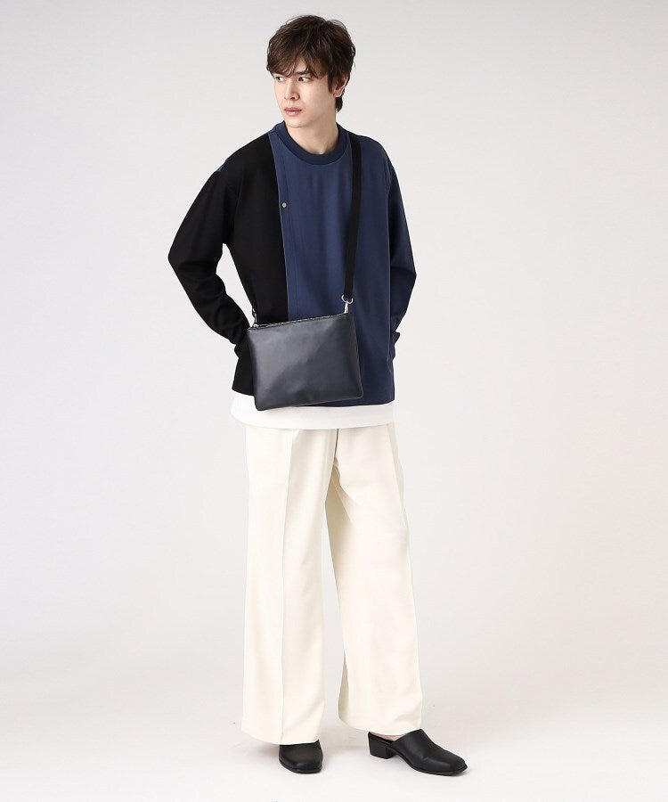 ティーケー タケオ キクチ tk.TAKEO KIKUCHI 【WEB限定】レザー2WAYサコッシュバッグ （ブラック(019)） ブラック(019)