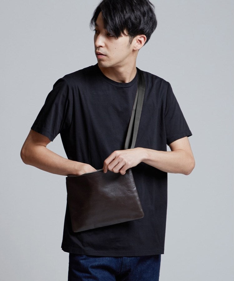 ティーケー タケオ キクチ tk.TAKEO KIKUCHI 【WEB限定】レザー2WAYサコッシュバッグ （ブラック(019)） ブラック(019)