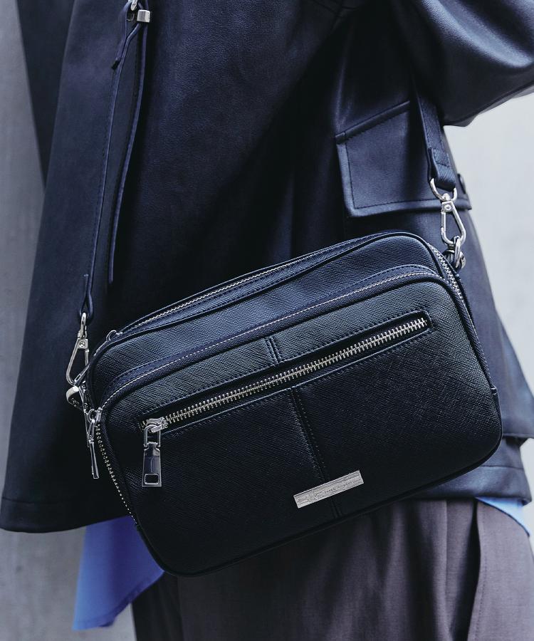 ティーケー タケオ キクチ tk.TAKEO KIKUCHI ポケットショルダーバッグ （ブラック(119)） ブラック(119)