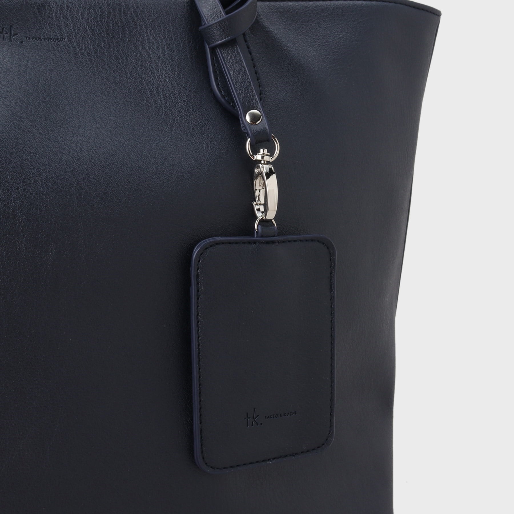 ティーケー タケオ キクチ tk.TAKEO KIKUCHI レザー調トートバッグ （ブルー(093)） ブルー(093)