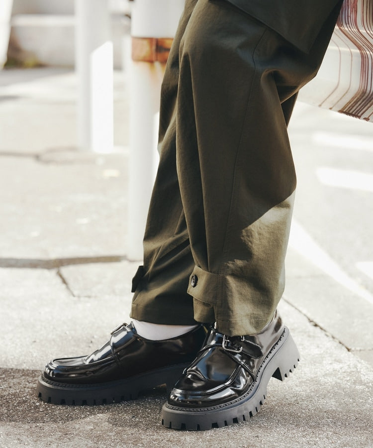 ティーケー タケオ キクチ tk.TAKEO KIKUCHI モンクストラップタンクソールシューズ （ブラック(119)） ブラック(119)