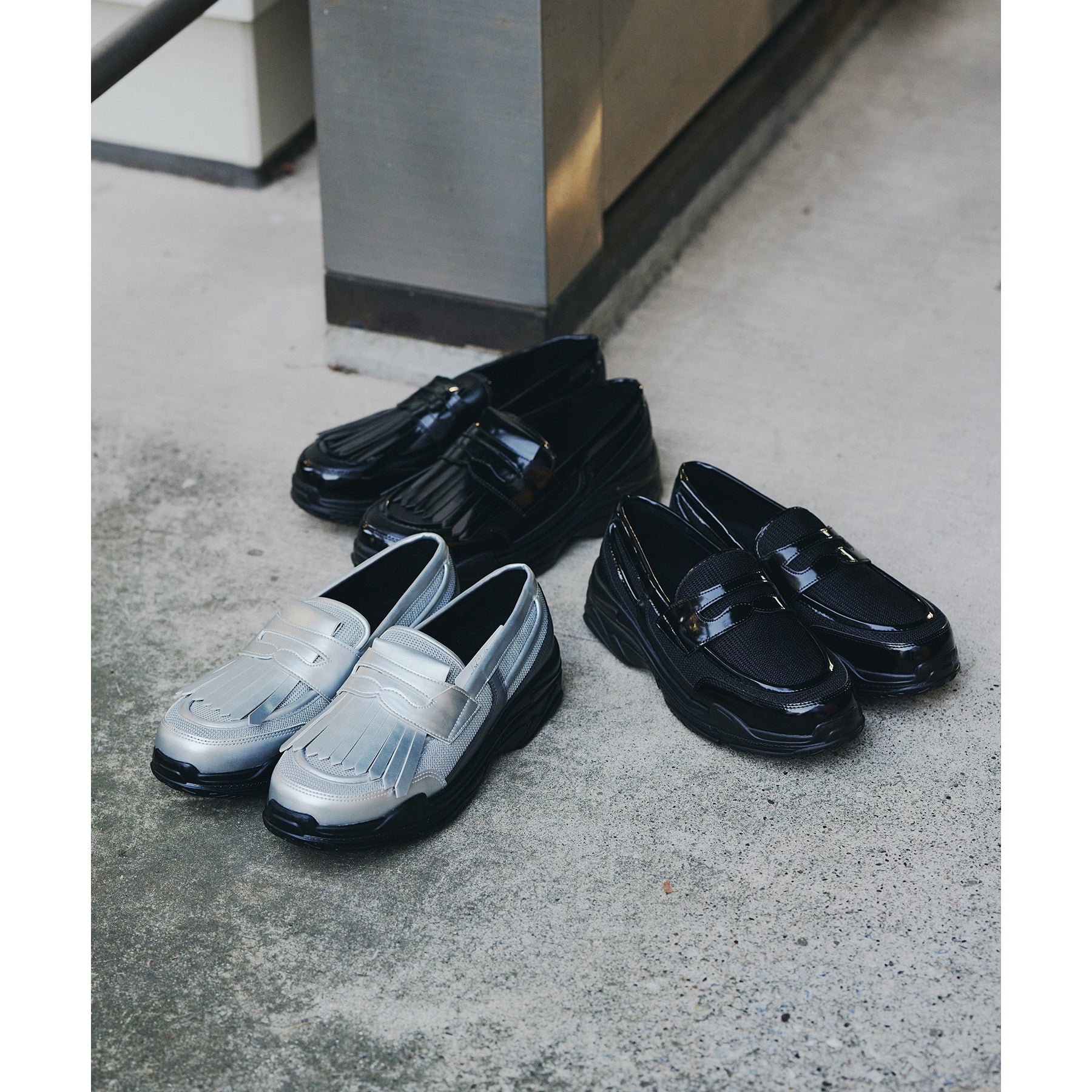 ティーケー タケオ キクチ tk.TAKEO KIKUCHI 【2WAY】スニーカーソールローファー （ブラック(119)） ブラック(119)