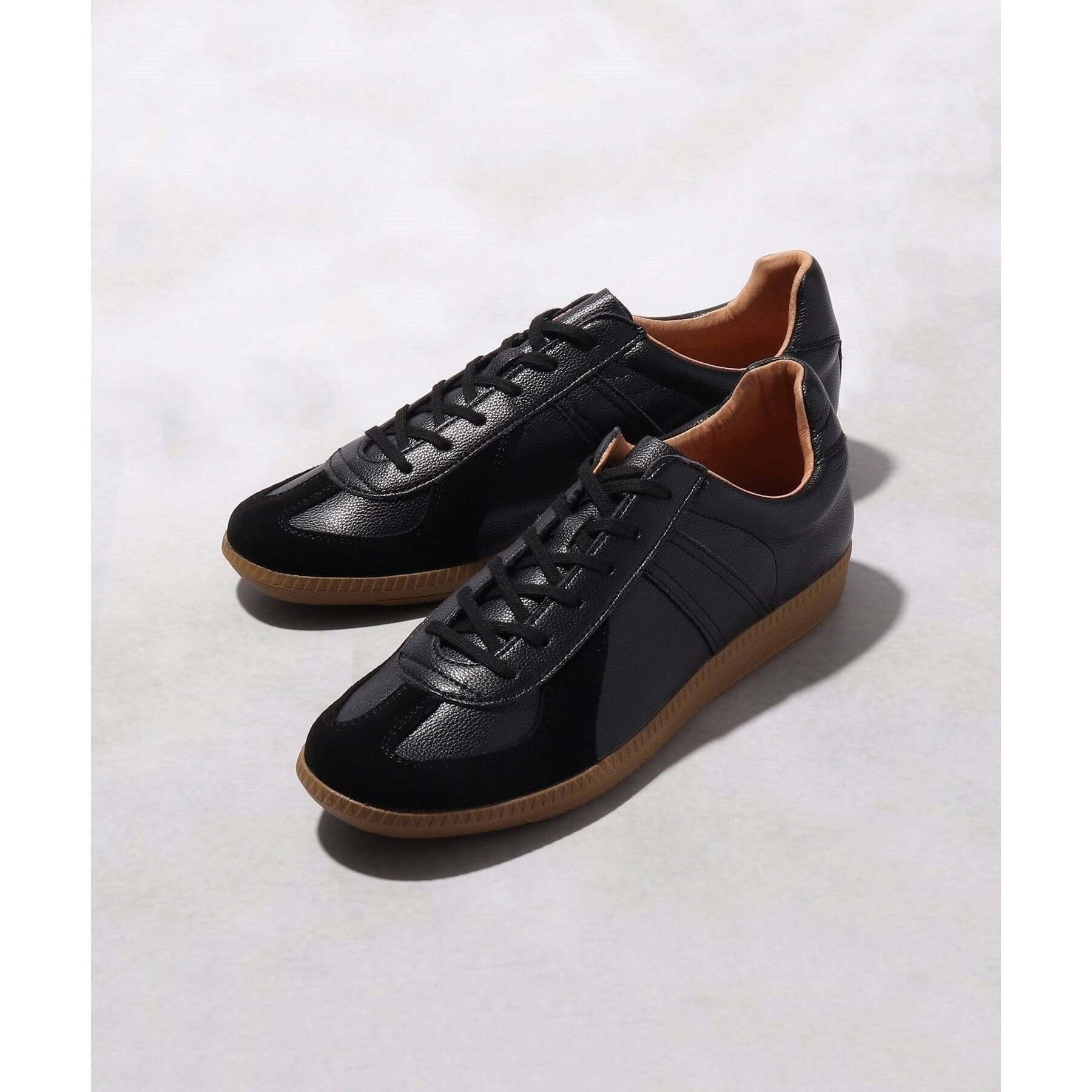 ティーケー タケオ キクチ tk.TAKEO KIKUCHI GERMAN TRAINER 別注レザースニーカー （ブラック(019)） ブラック(019)