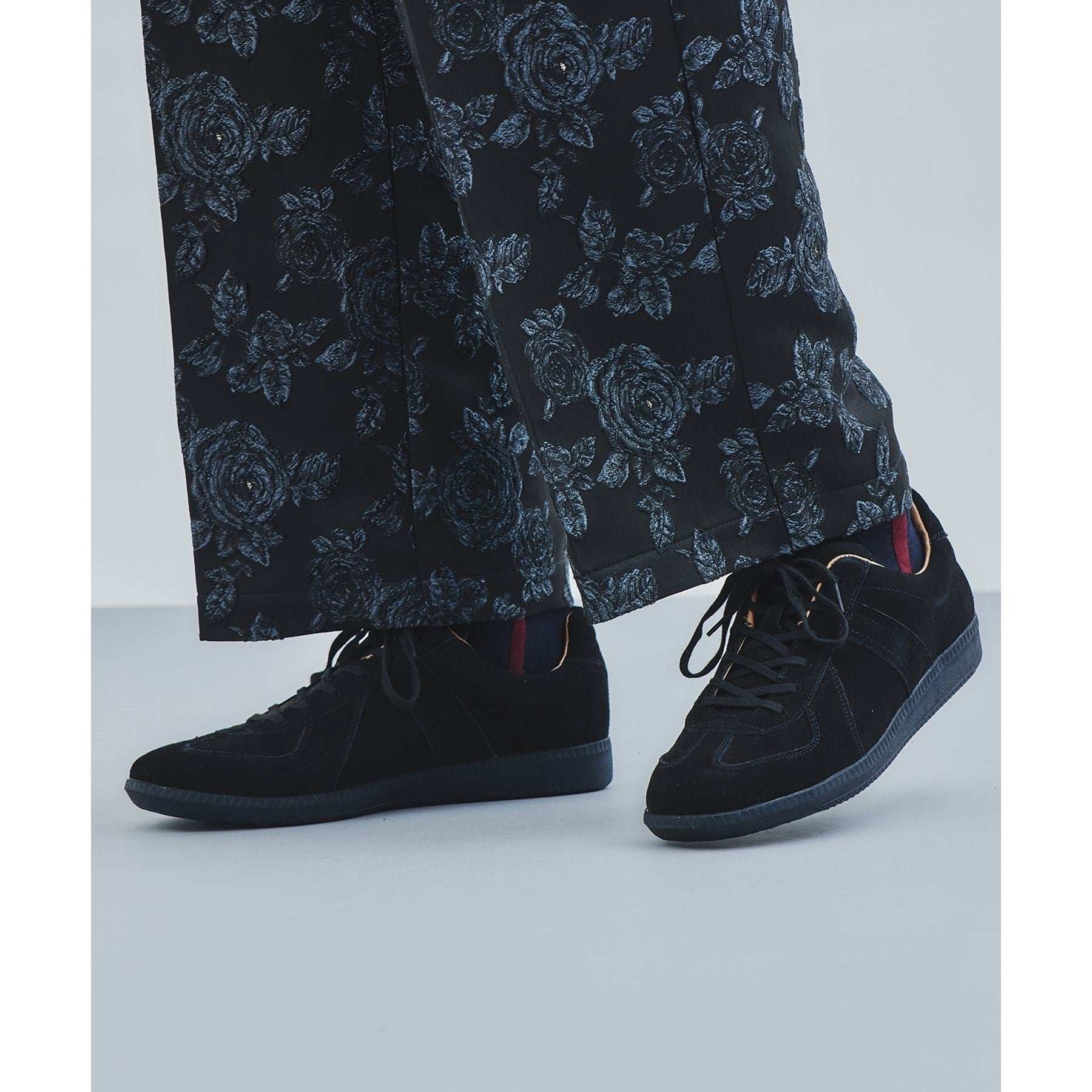 ティーケー タケオ キクチ tk.TAKEO KIKUCHI GERMAN TRAINER 別注レザースニーカー （ブラック(119)） ブラック(119)