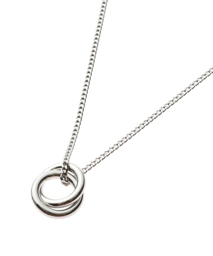 ティーケー タケオ キクチ tk.TAKEO KIKUCHI ダブルリングネックレス （ブラック(619)） ブラック(619)