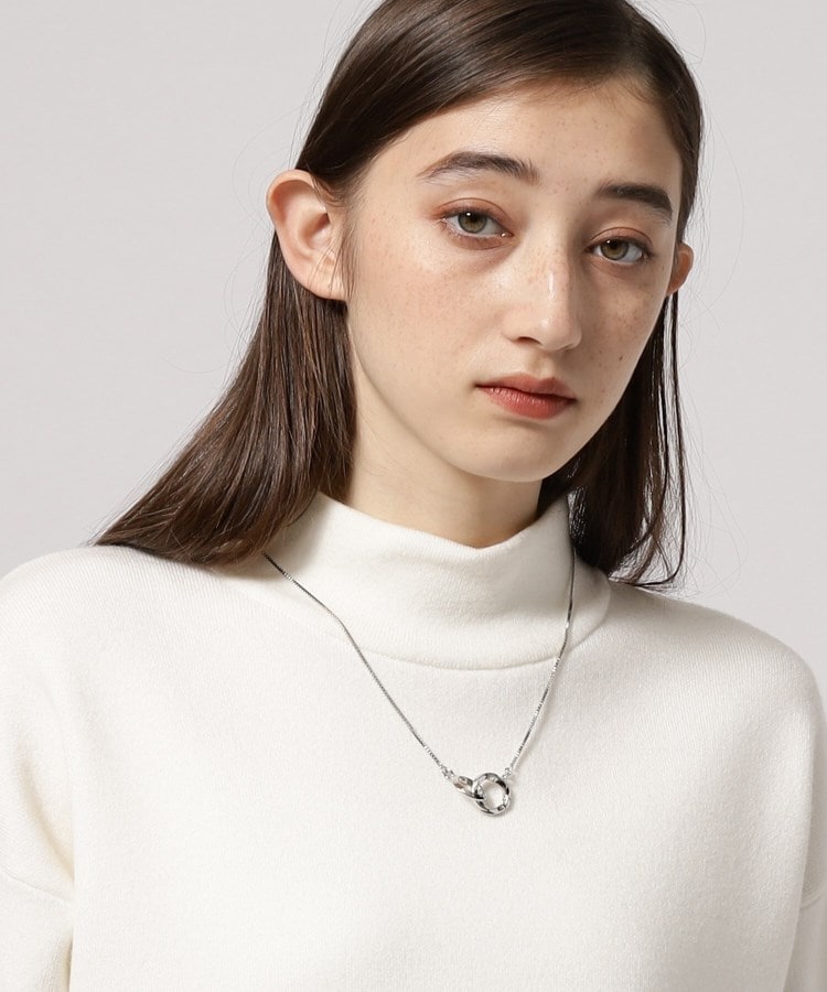 ティーケー タケオ キクチ tk.TAKEO KIKUCHI ダブルリングネックレス （ブラック(619)） ブラック(619)