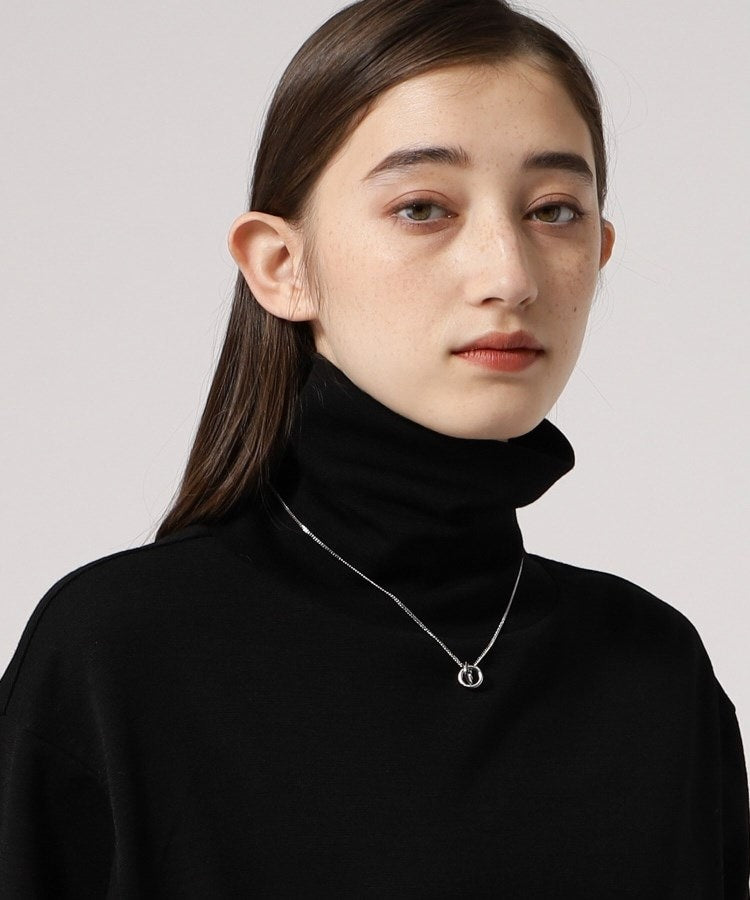 ティーケー タケオ キクチ tk.TAKEO KIKUCHI ダブルリングネックレス （ブラック(619)） ブラック(619)