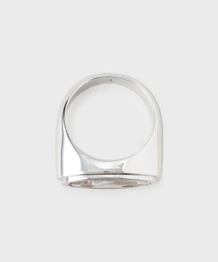 ティーケー タケオ キクチ tk.TAKEO KIKUCHI ボリュームロゴリング （シルバー(006)） シルバー(006)