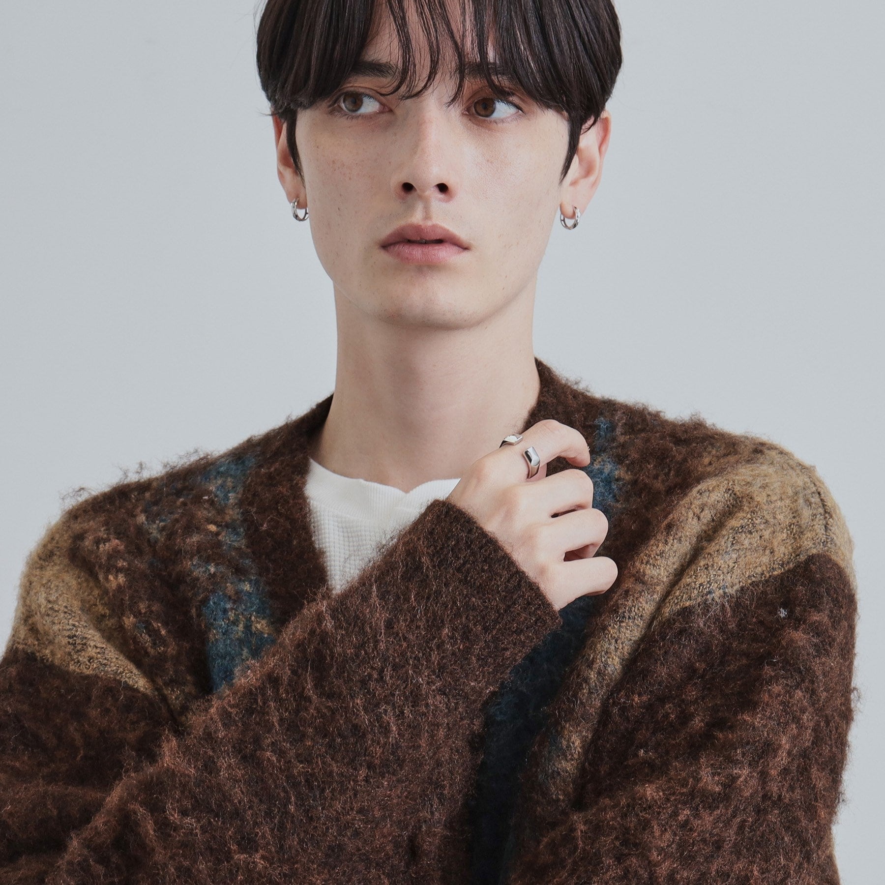 ティーケー タケオ キクチ tk.TAKEO KIKUCHI 【2WAY】シックスキマリング （シルバー(106)） シルバー(106)