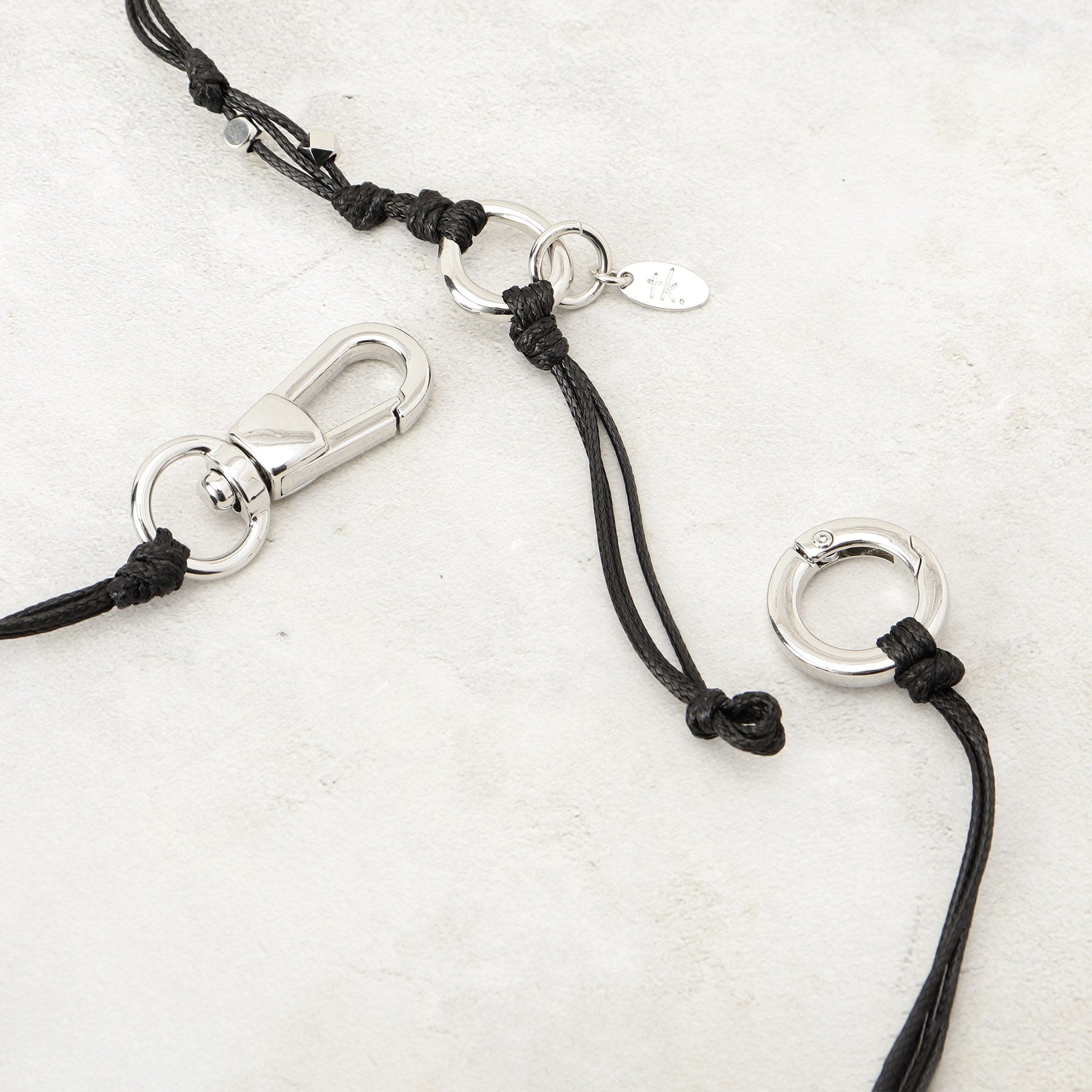 ティーケー タケオ キクチ tk.TAKEO KIKUCHI 【3WAY】コードアクセサリー （ブラックシルバー(009)） ブラックシルバー(009)