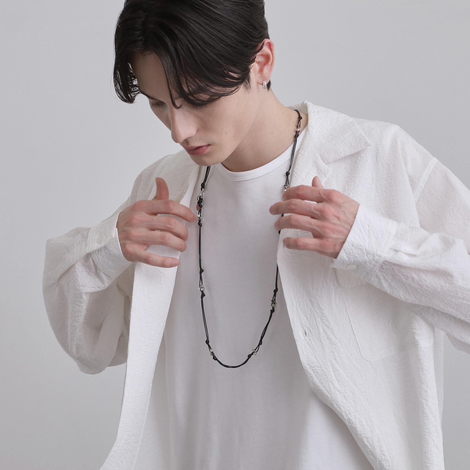 ティーケー タケオ キクチ tk.TAKEO KIKUCHI 【3WAY】コードアクセサリー （ブラックシルバー(009)） ブラックシルバー(009)