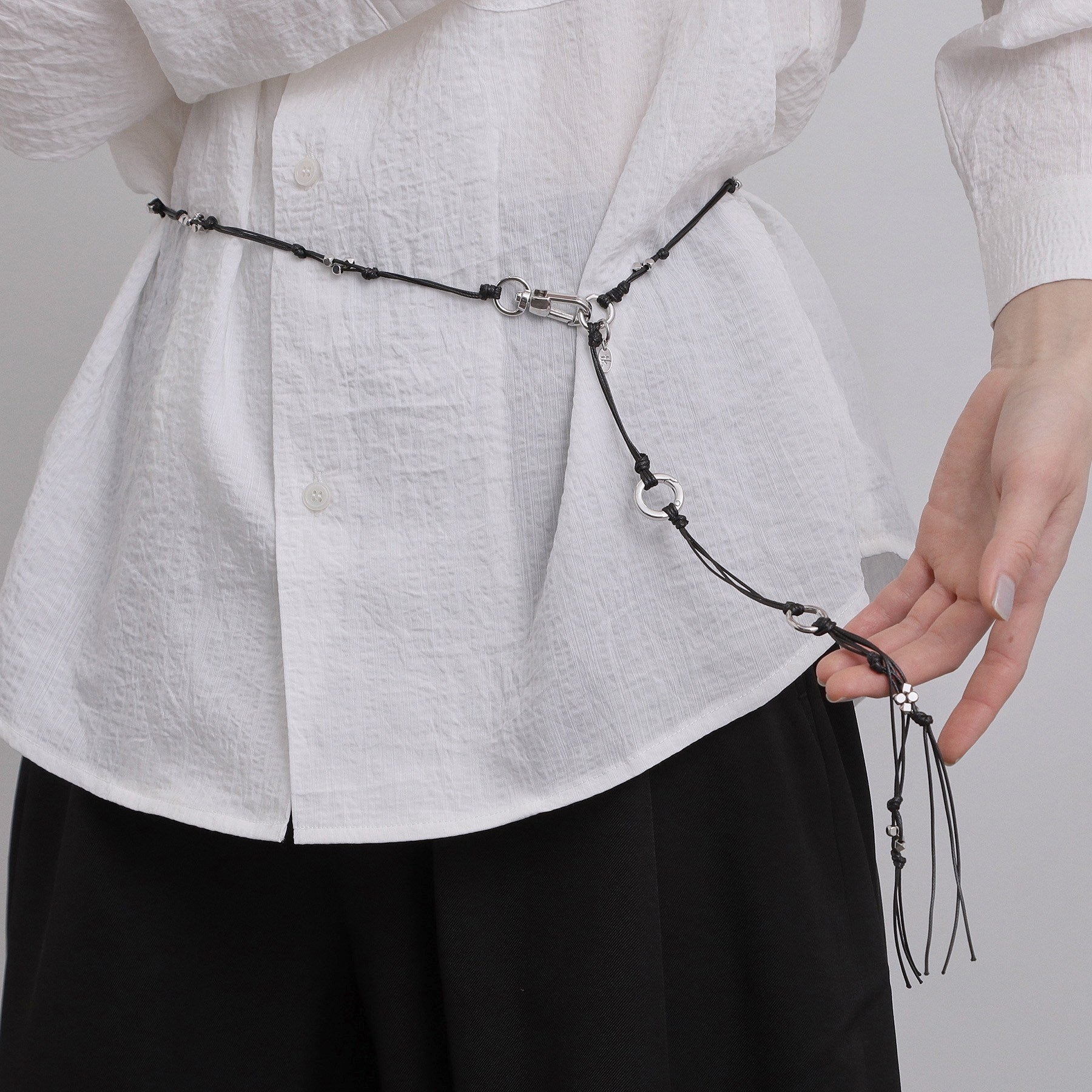 ティーケー タケオ キクチ tk.TAKEO KIKUCHI 【3WAY】コードアクセサリー （ブラックシルバー(009)） ブラックシルバー(009)