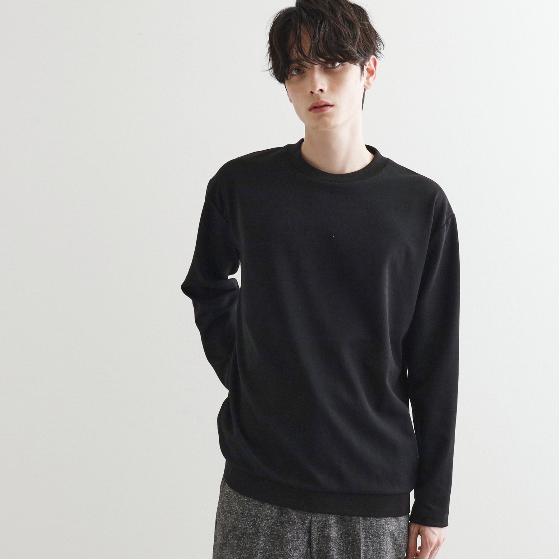 tk.TAKEO KIKUCHI tk.TAKEO KIKUCHI Smart Long Sleeve Cut and Sew