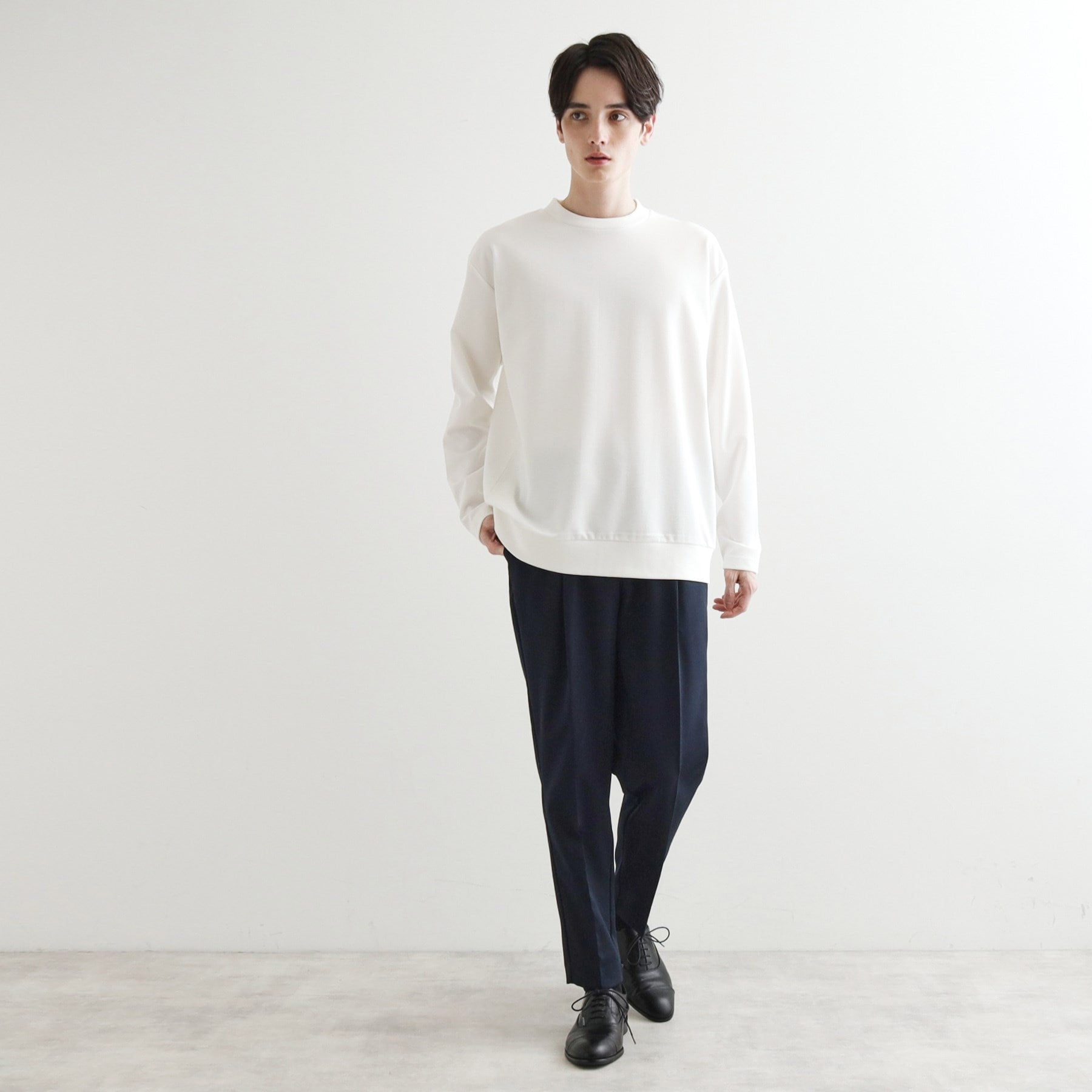 tk.TAKEO KIKUCHI tk.TAKEO KIKUCHI Smart Long Sleeve Cut and Sew