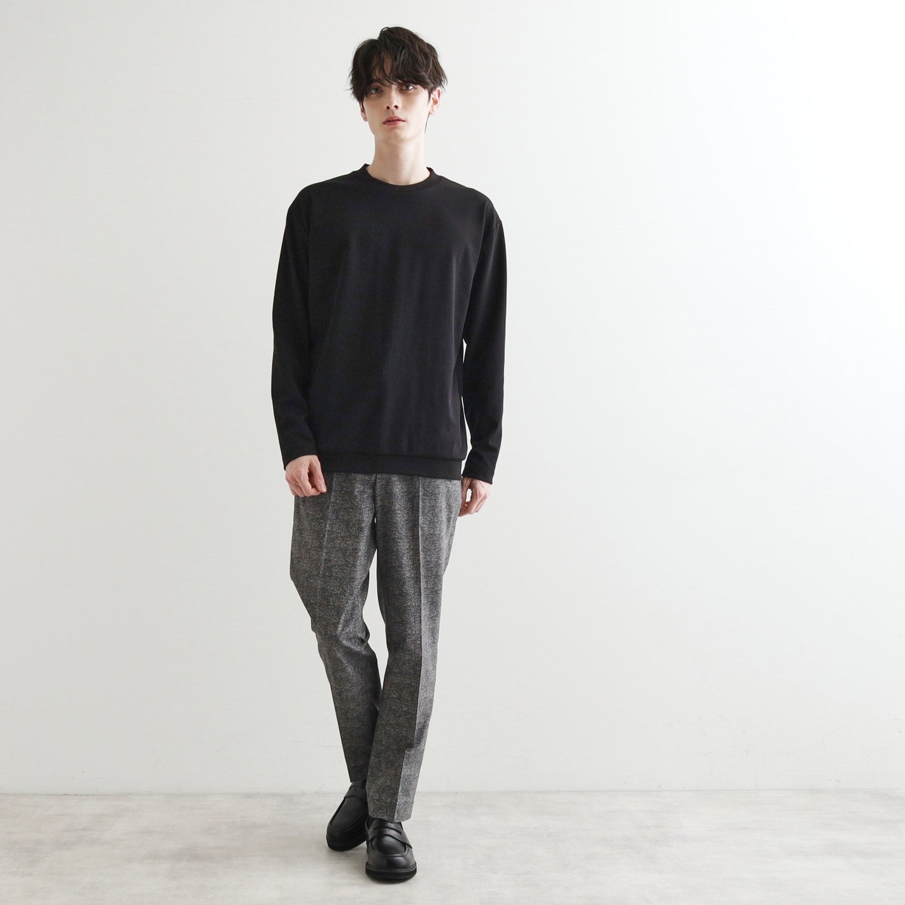 tk.TAKEO KIKUCHI tk.TAKEO KIKUCHI Smart Long Sleeve Cut and Sew