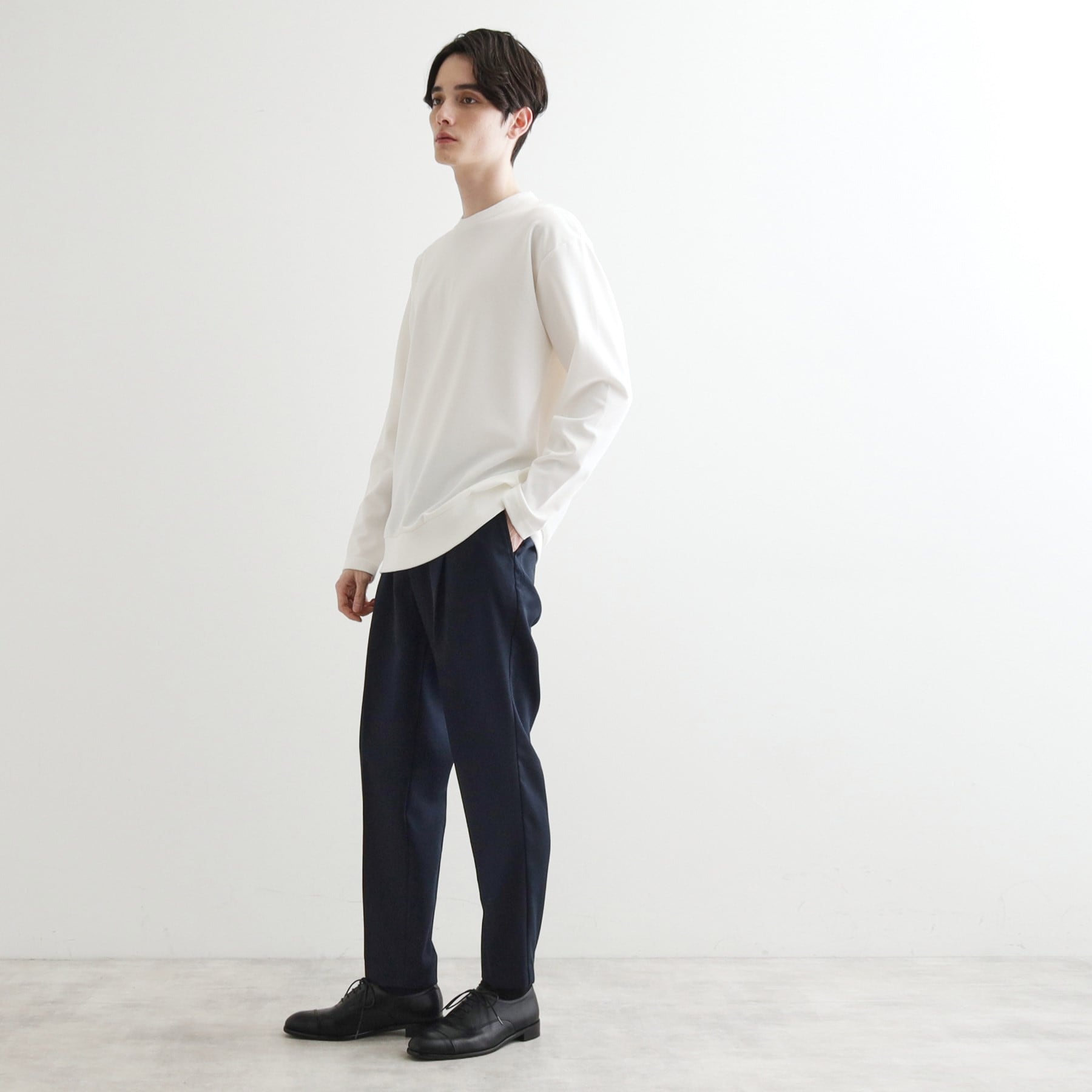 tk.TAKEO KIKUCHI tk.TAKEO KIKUCHI Smart Long Sleeve Cut and Sew