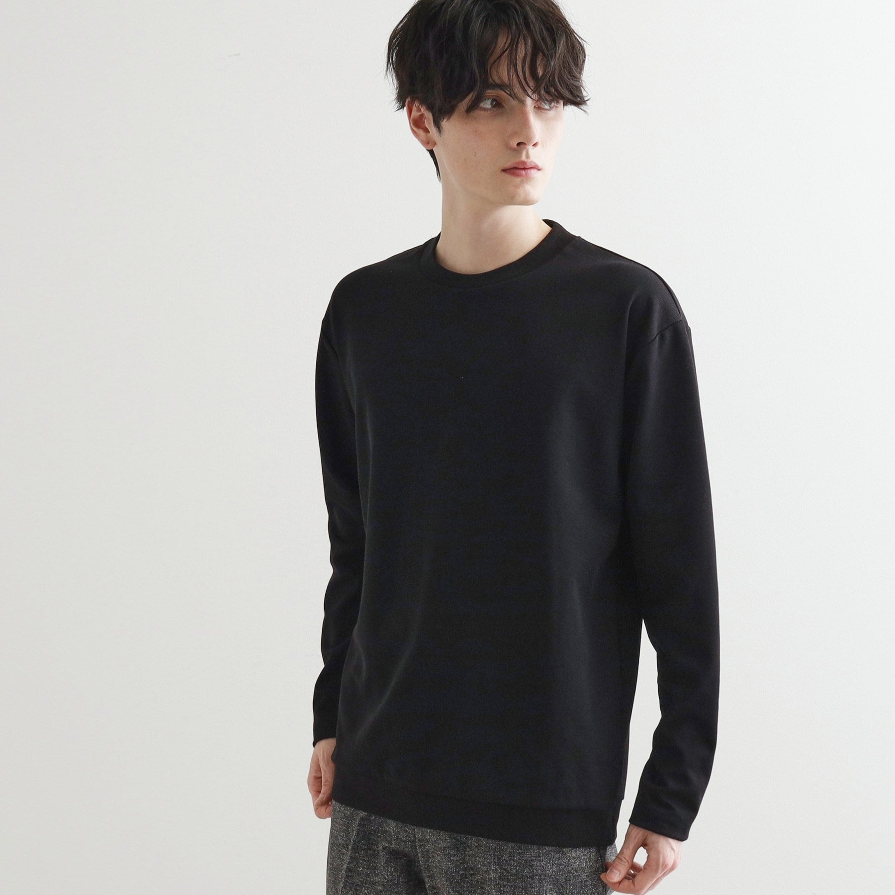 tk.TAKEO KIKUCHI tk.TAKEO KIKUCHI Smart Long Sleeve Cut and Sew