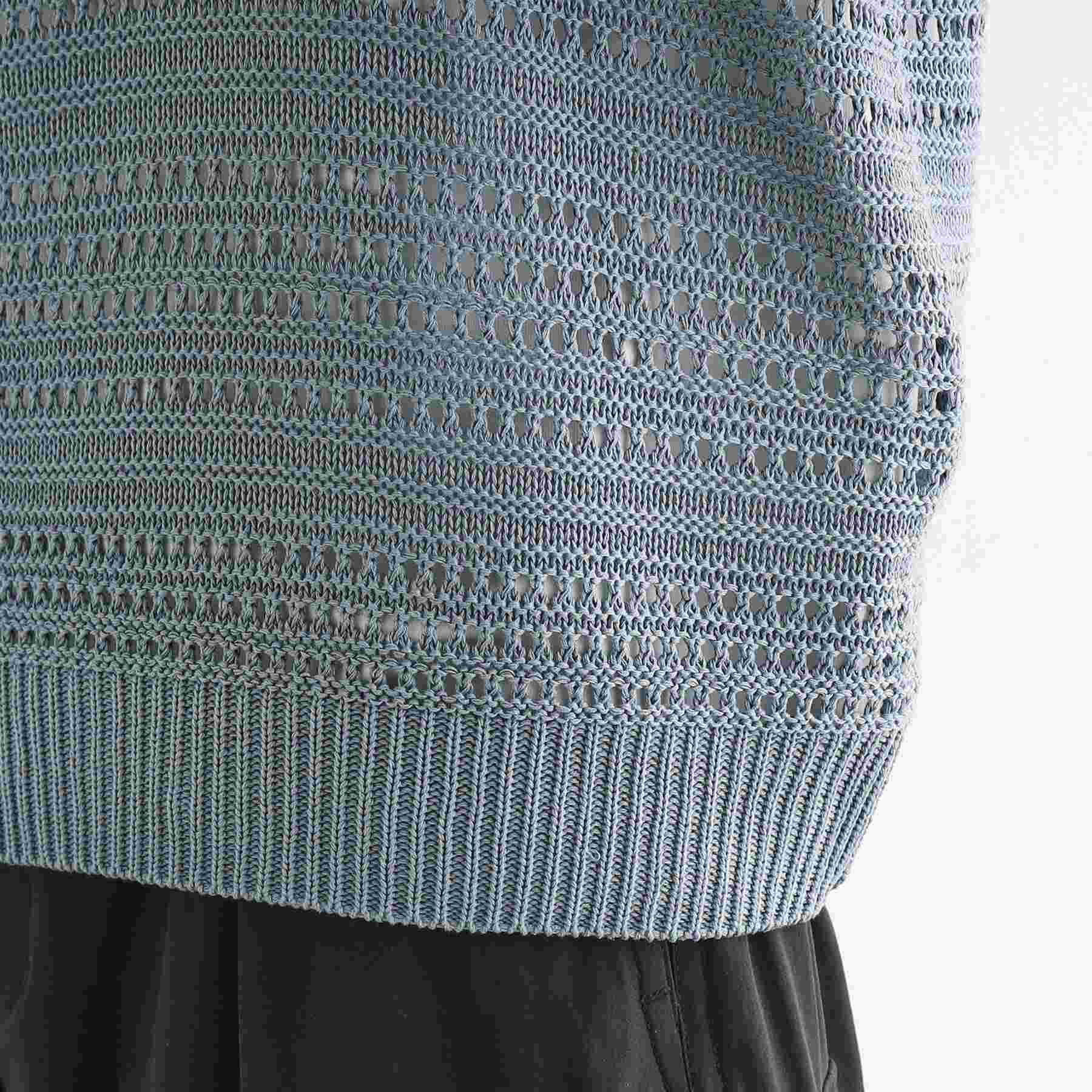 ティーケー タケオ キクチ tk.TAKEO KIKUCHI 透かしクルーニット （チャコールグレー(014)） チャコールグレー(014)