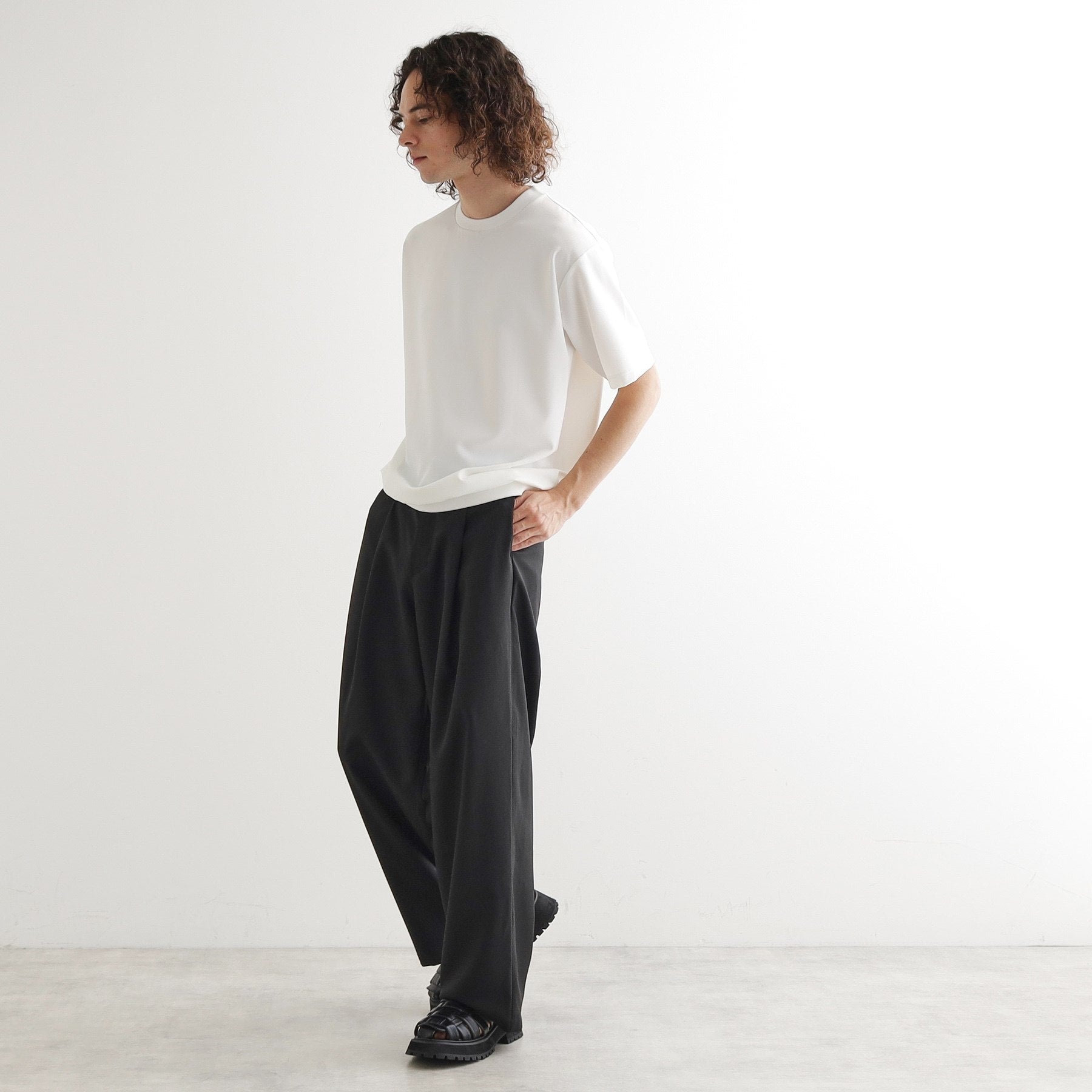 ティーケー タケオ キクチ tk.TAKEO KIKUCHI スマート半袖カットソー （ホワイト(001)） ホワイト(001)