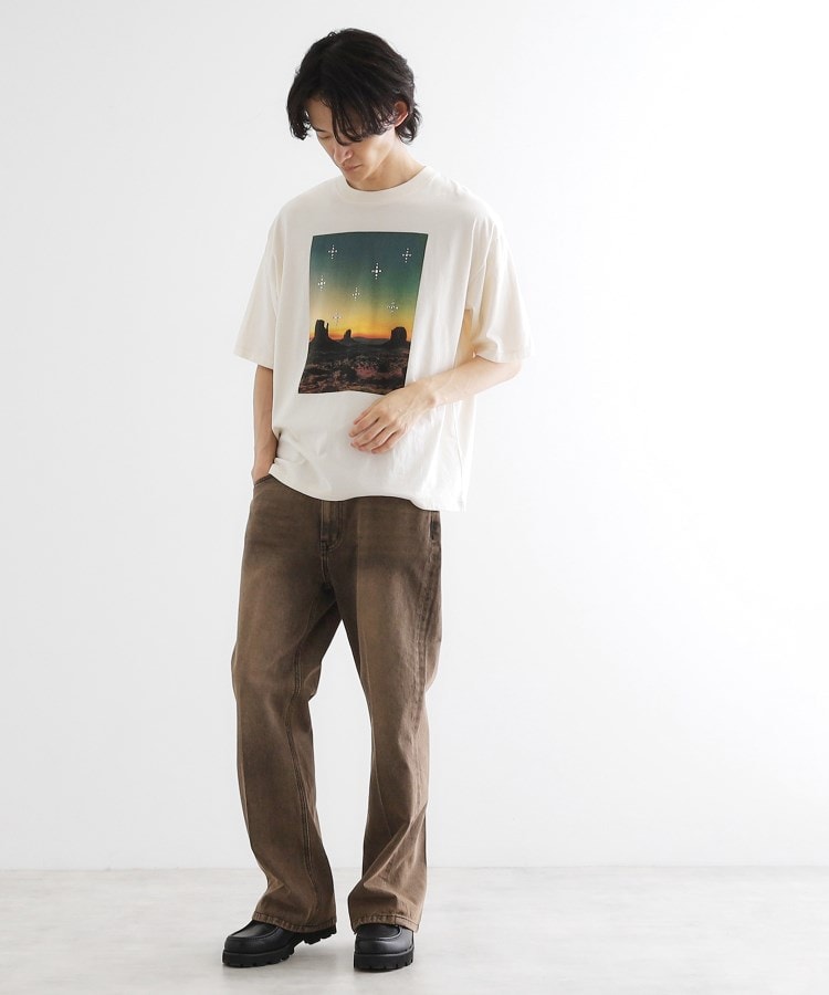 ティーケー タケオ キクチ tk.TAKEO KIKUCHI ウェスタンフォトスタッズTシャツ （ブラック(019)） ブラック(019)