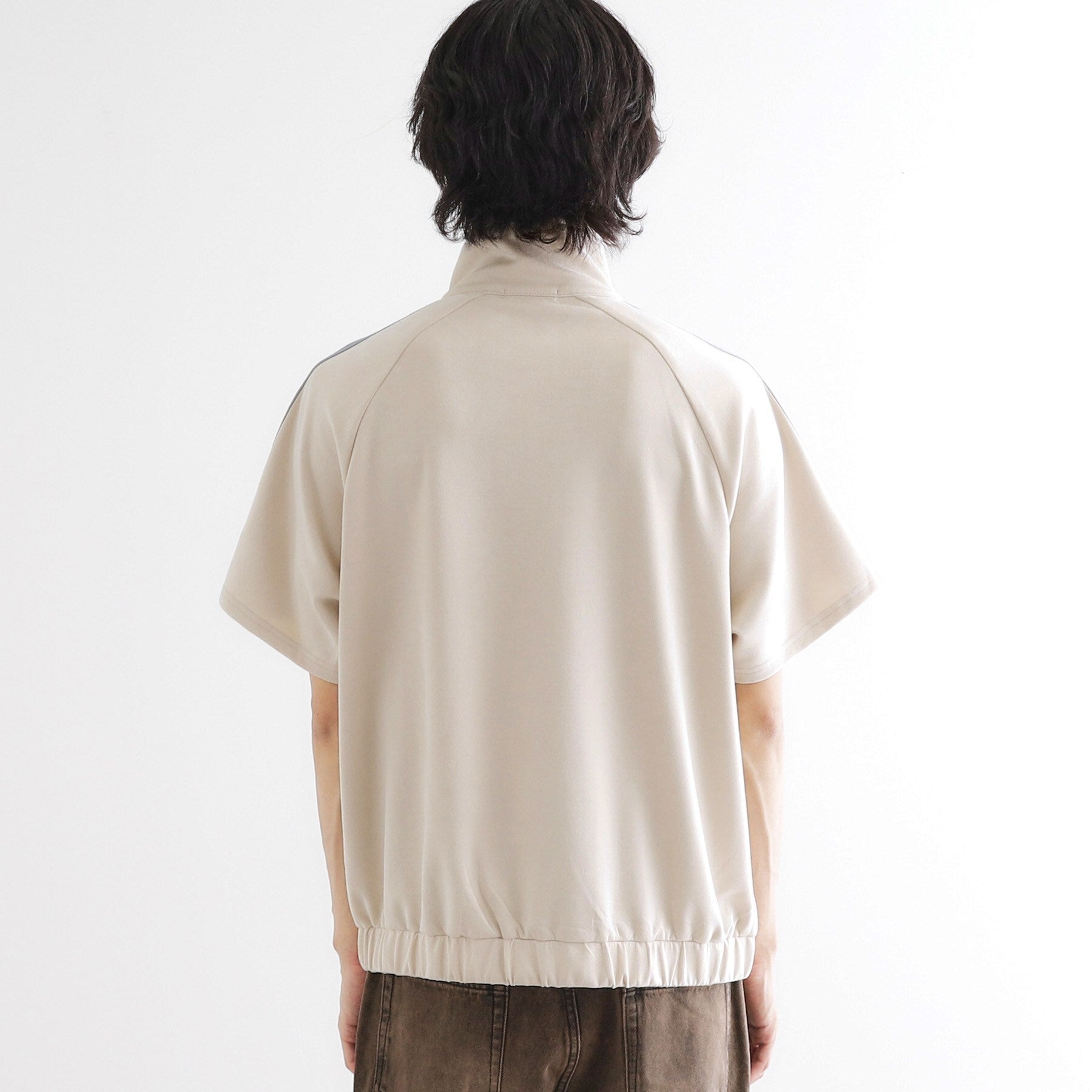 ティーケー タケオ キクチ tk.TAKEO KIKUCHI スエードライクトラックジャケット （チャコールグレー(014)） チャコールグレー(014)