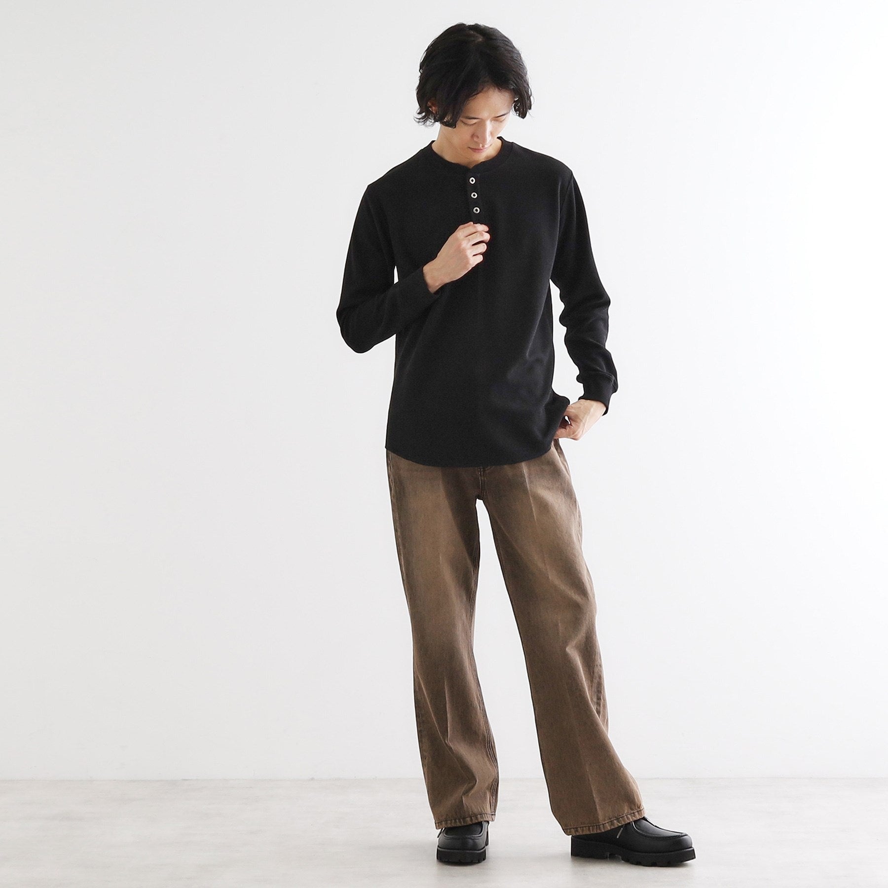 ティーケー タケオ キクチ tk.TAKEO KIKUCHI フレアデニムパンツ （ブルー(092)） ブルー(092)