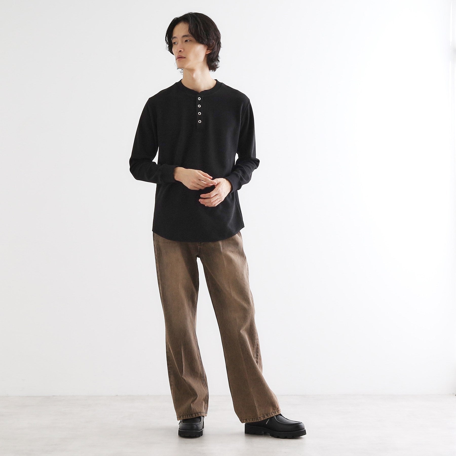 ティーケー タケオ キクチ tk.TAKEO KIKUCHI フレアデニムパンツ （ブルー(092)） ブルー(092)