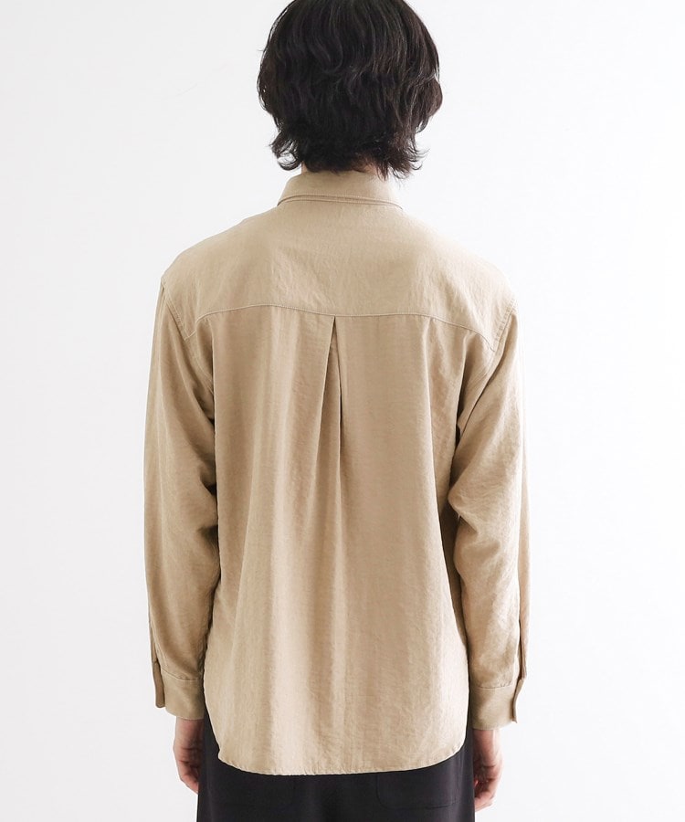 ティーケー タケオ キクチ tk.TAKEO KIKUCHI ビンテージフィブリルライクシャツ （スミクロ(018)） スミクロ(018)