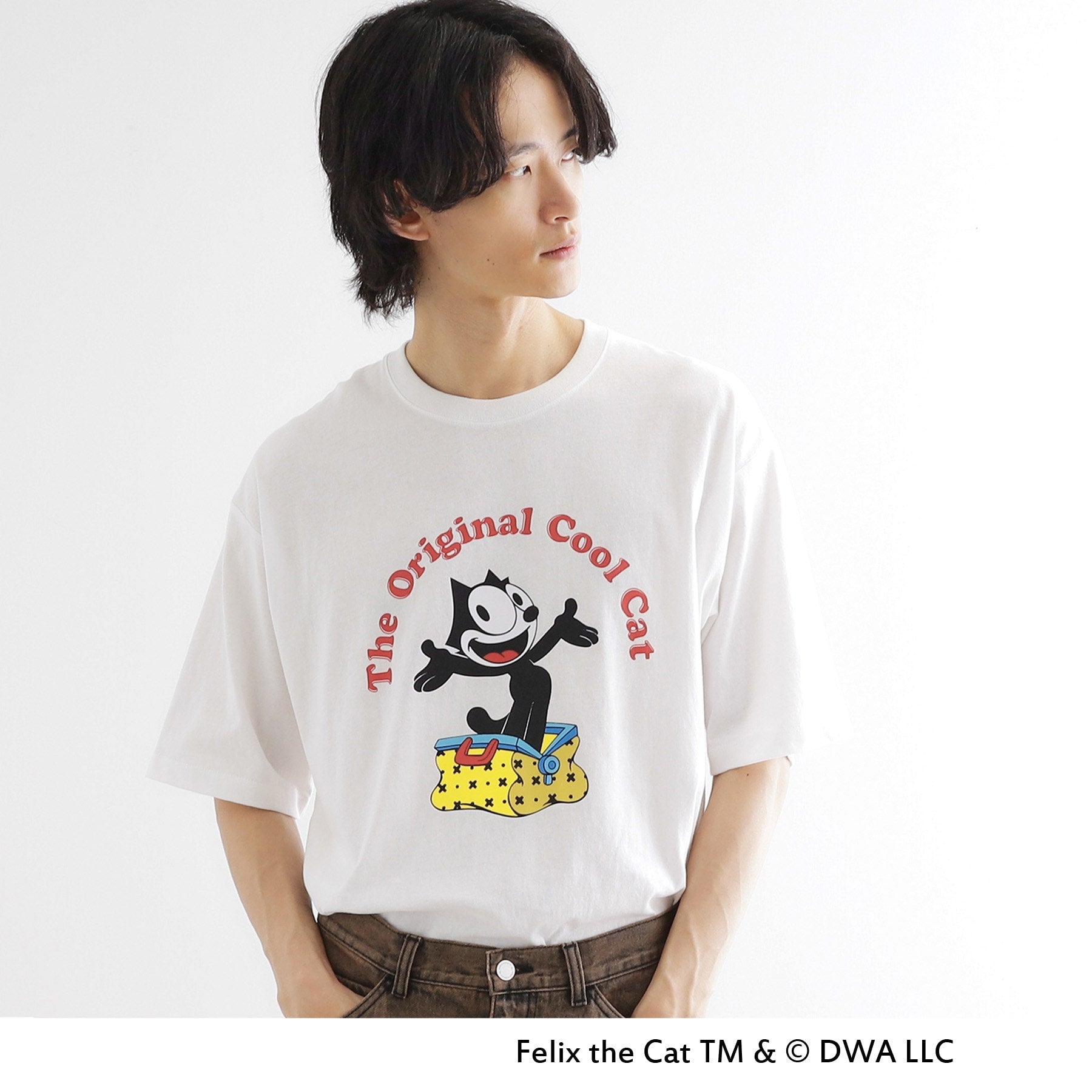 ティーケー タケオ キクチ tk.TAKEO KIKUCHI MR．FELIX THE CAT Tシャツ （ホワイト(101)） ホワイト(101)