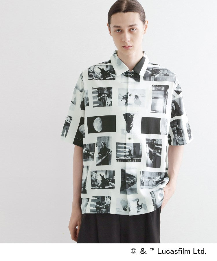 ティーケー タケオ キクチ tk.TAKEO KIKUCHI 【STAR WARS】Capsule Collection 2WAY半袖シャツ （サックスブルー(490)） サックスブルー(490)