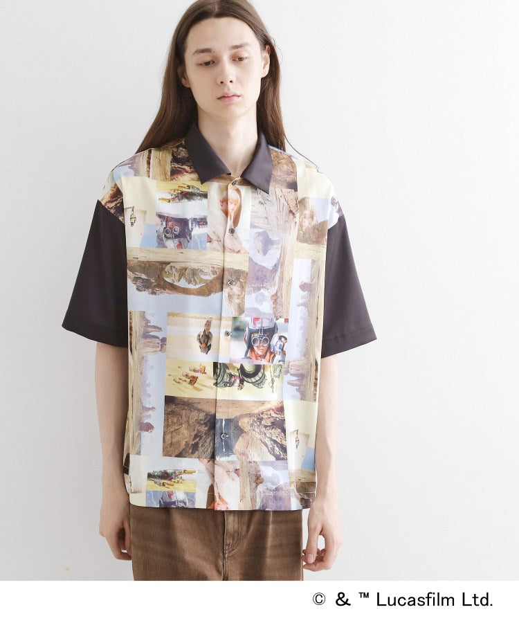 ティーケー タケオ キクチ tk.TAKEO KIKUCHI 【STAR WARS】Capsule Collection 2WAY半袖シャツ （サックスブルー(490)） サックスブルー(490)