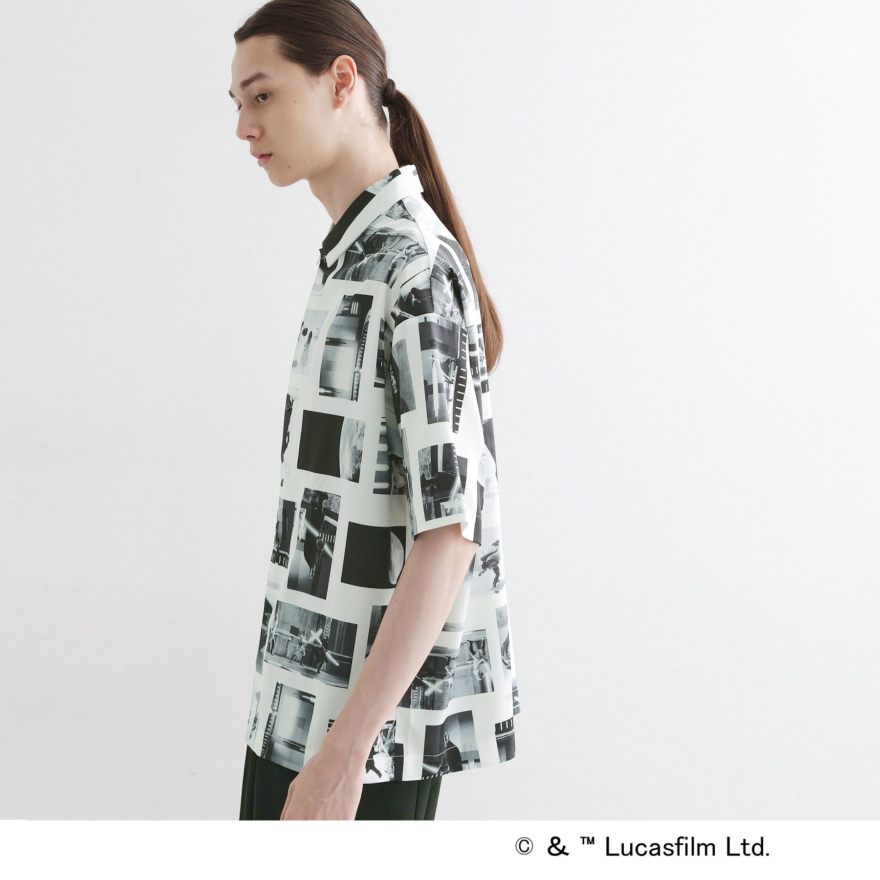 ティーケー タケオ キクチ tk.TAKEO KIKUCHI 【STAR WARS】Capsule Collection 2WAY半袖シャツ （サックスブルー(490)） サックスブルー(490)
