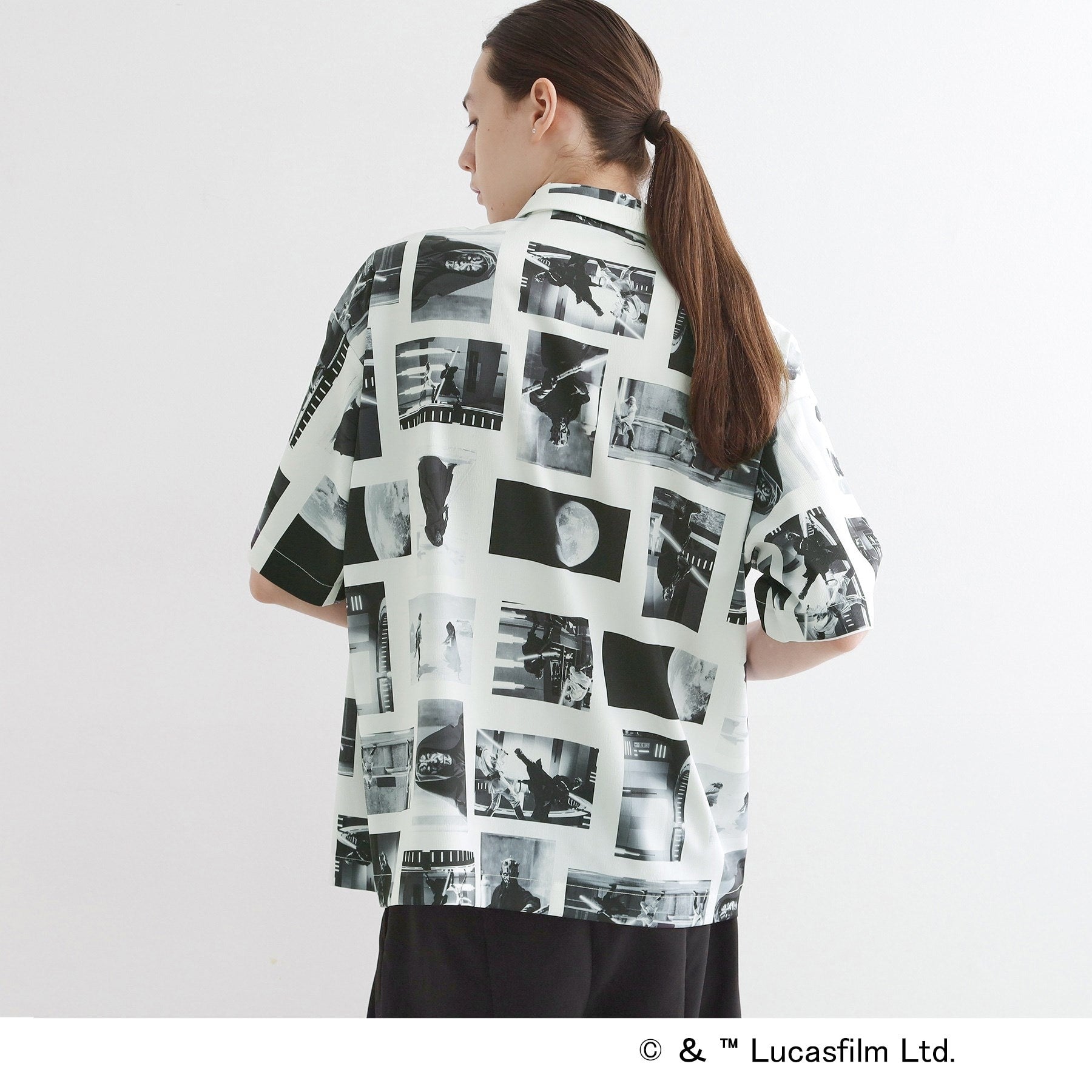 ティーケー タケオ キクチ tk.TAKEO KIKUCHI 【STAR WARS】Capsule Collection 2WAY半袖シャツ （サックスブルー(490)） サックスブルー(490)