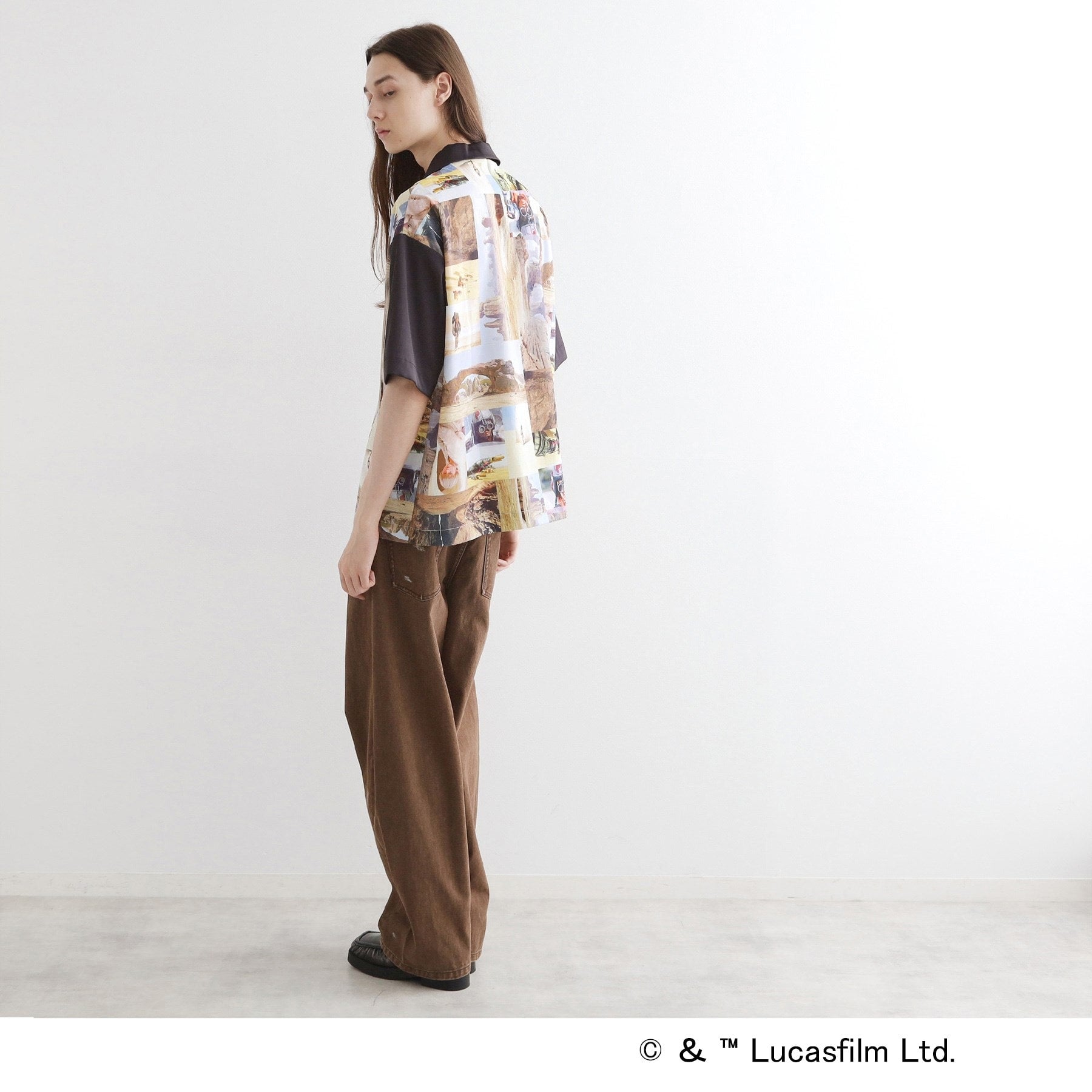 ティーケー タケオ キクチ tk.TAKEO KIKUCHI 【STAR WARS】Capsule Collection 2WAY半袖シャツ （サックスブルー(490)） サックスブルー(490)