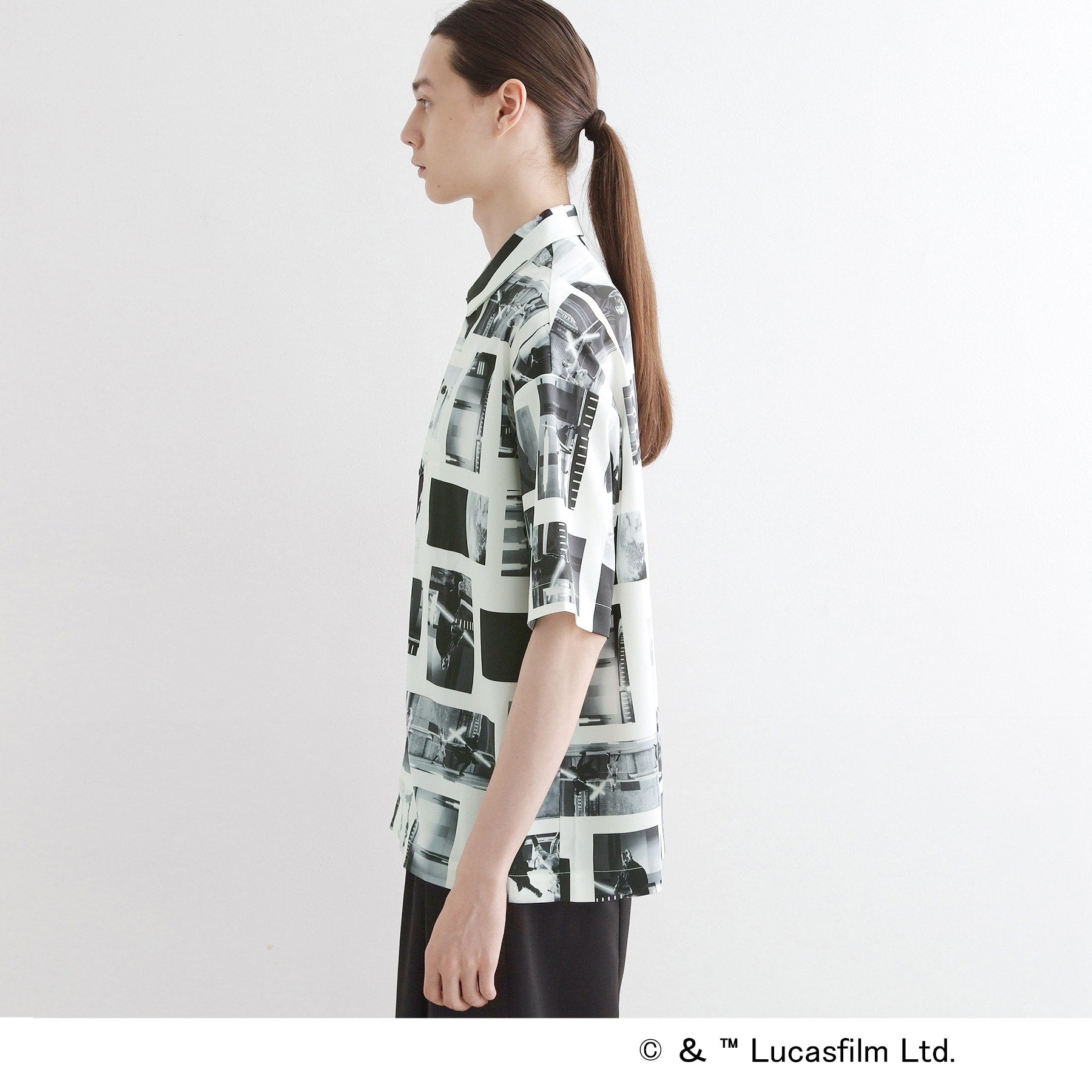 ティーケー タケオ キクチ tk.TAKEO KIKUCHI 【STAR WARS】Capsule Collection 2WAY半袖シャツ （サックスブルー(490)） サックスブルー(490)